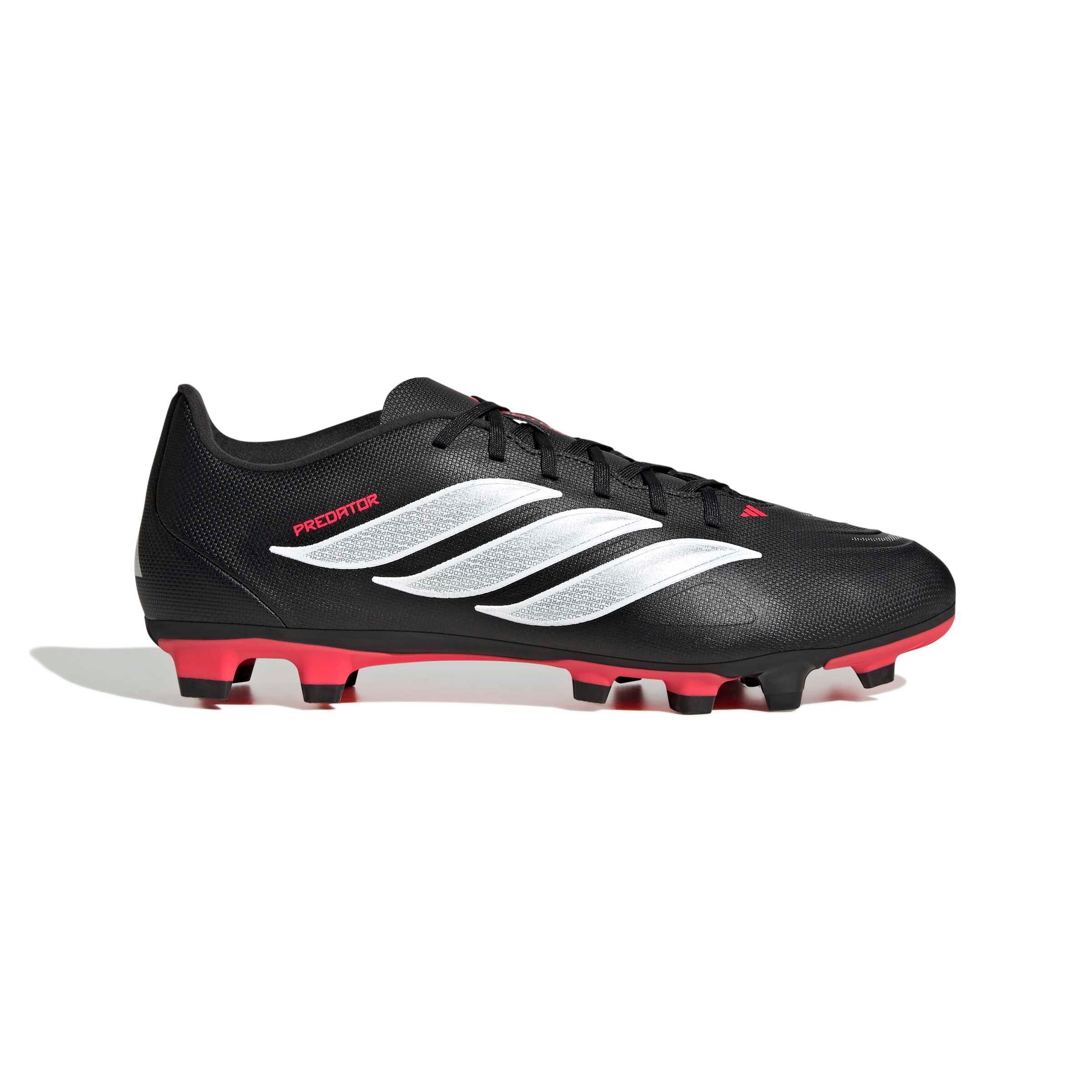 adidas Performance PREDATOR CLUB FG/MG CBLACK/FTWWHT/LUCRED Fußballschuh