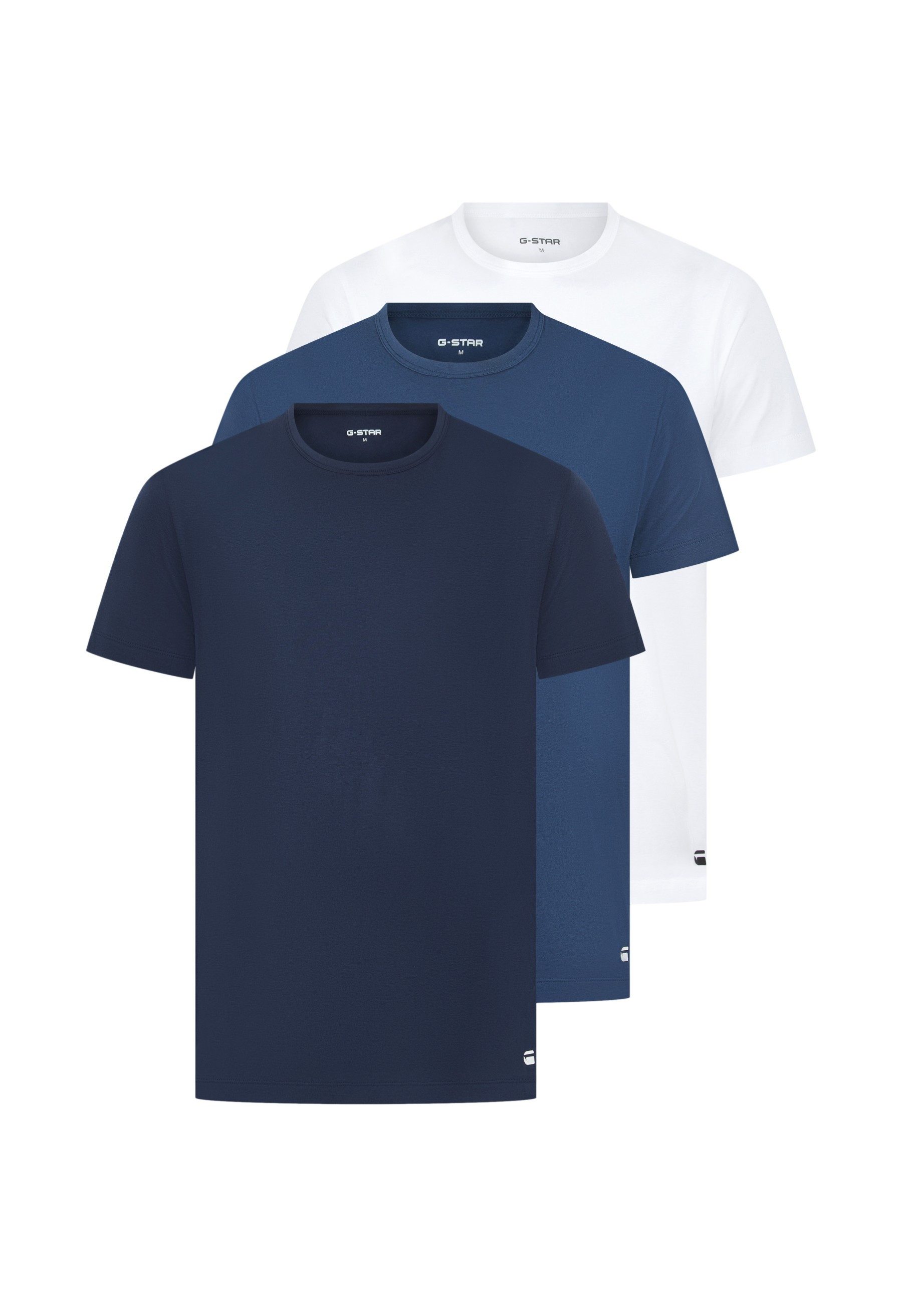 G-STAR T-Shirt T-Shirt COVE Kurzarmshirt 3 Pack (3-tlg., 3) günstig online kaufen