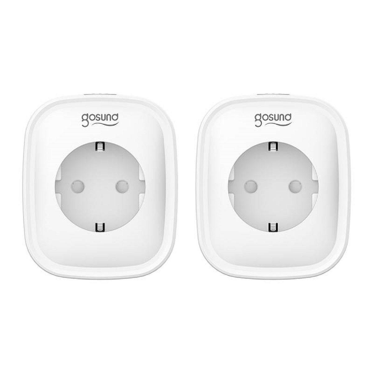 (2er-Pack), Weiß einem Gosund WiFi mit Steckdose Smart Steckdose EU-Stecker