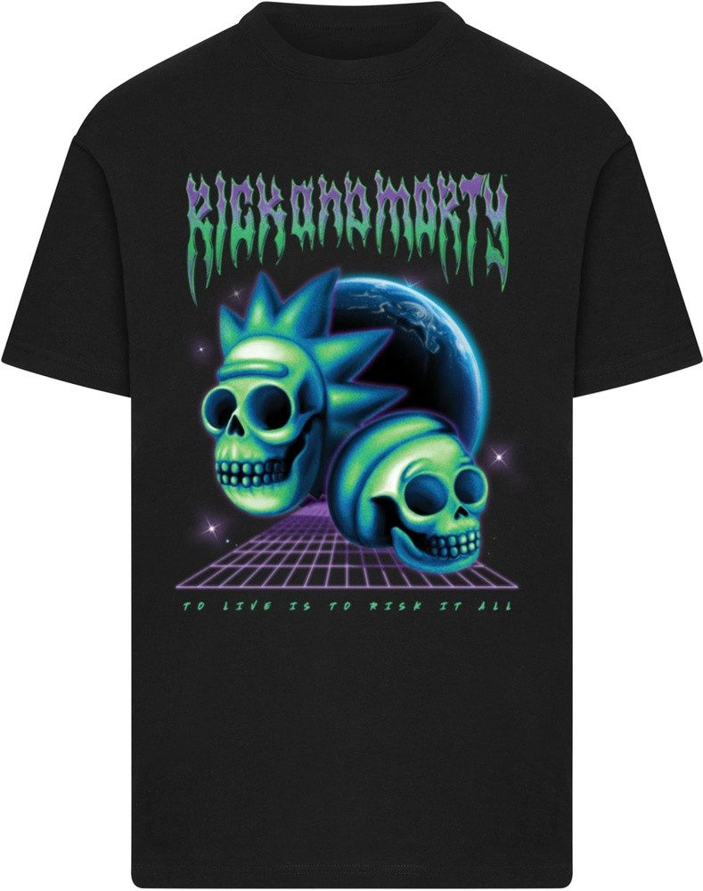T-Shirt Rick & Morty Skull Tee