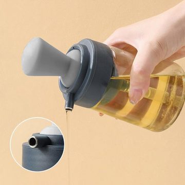 FIDDY Interdentalbürsten Ölspenderflasche mit Grillbürste-Ölflasche mit Bürste-Ölbürstenkessel