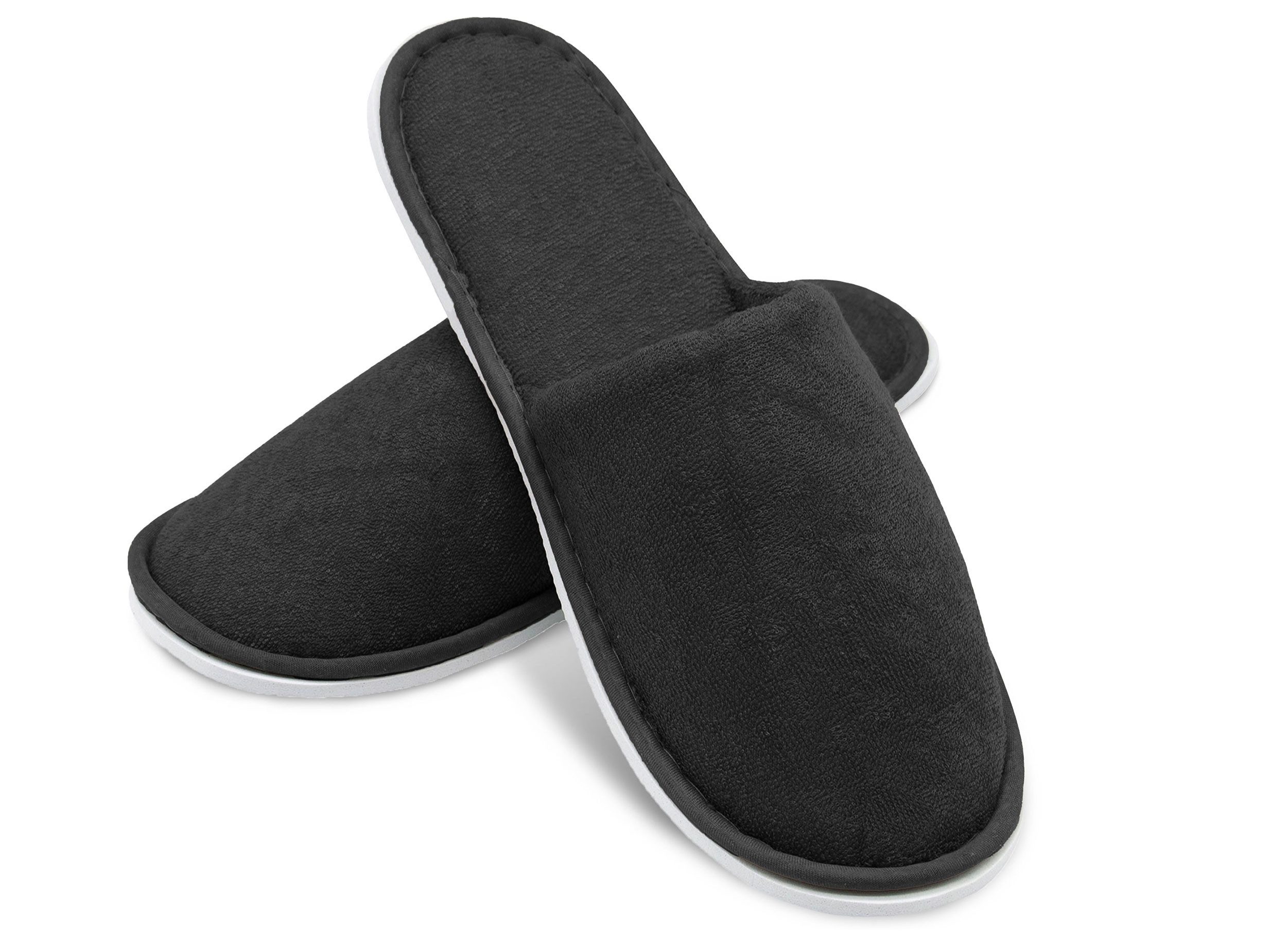 ZOLLNER Pantoffel (10-tlg) 100% Polyester, vom Hotelwäschespezialisten