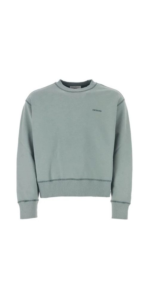 AMI PARIS - ALEXANDRE MATTIUSSI Sweatshirt Ami Sweatshirt Herren blau