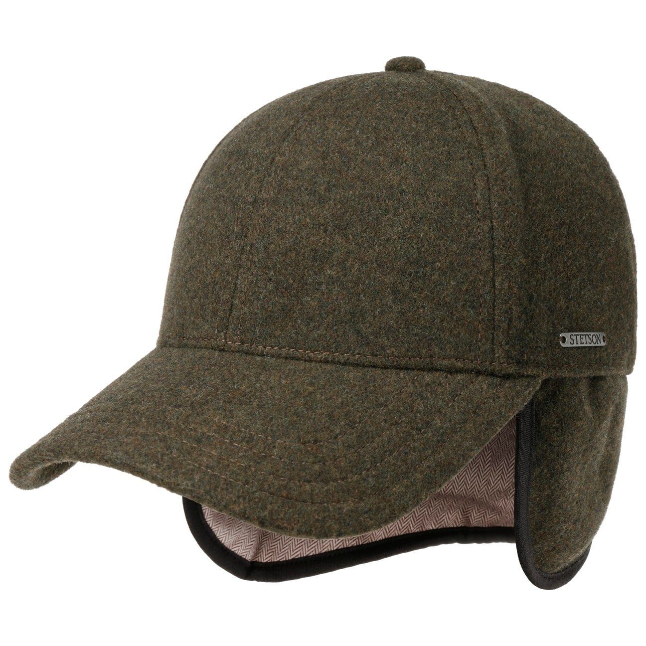 Stetson Baseball Cap (1-St) Baseballmütze Hinten geschlossen