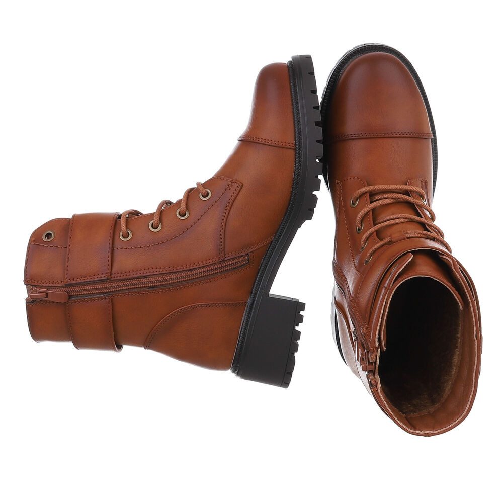 Ital-Design Damen Schnürschuhe Freizeit Schnürstiefelette (88577612) Blocka günstig online kaufen