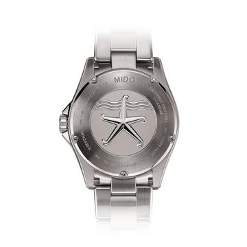 Mido Schweizer Uhr Mido Herren Uhr M0424304405100 Ocean Star 200C Titanium, (1-tlg)