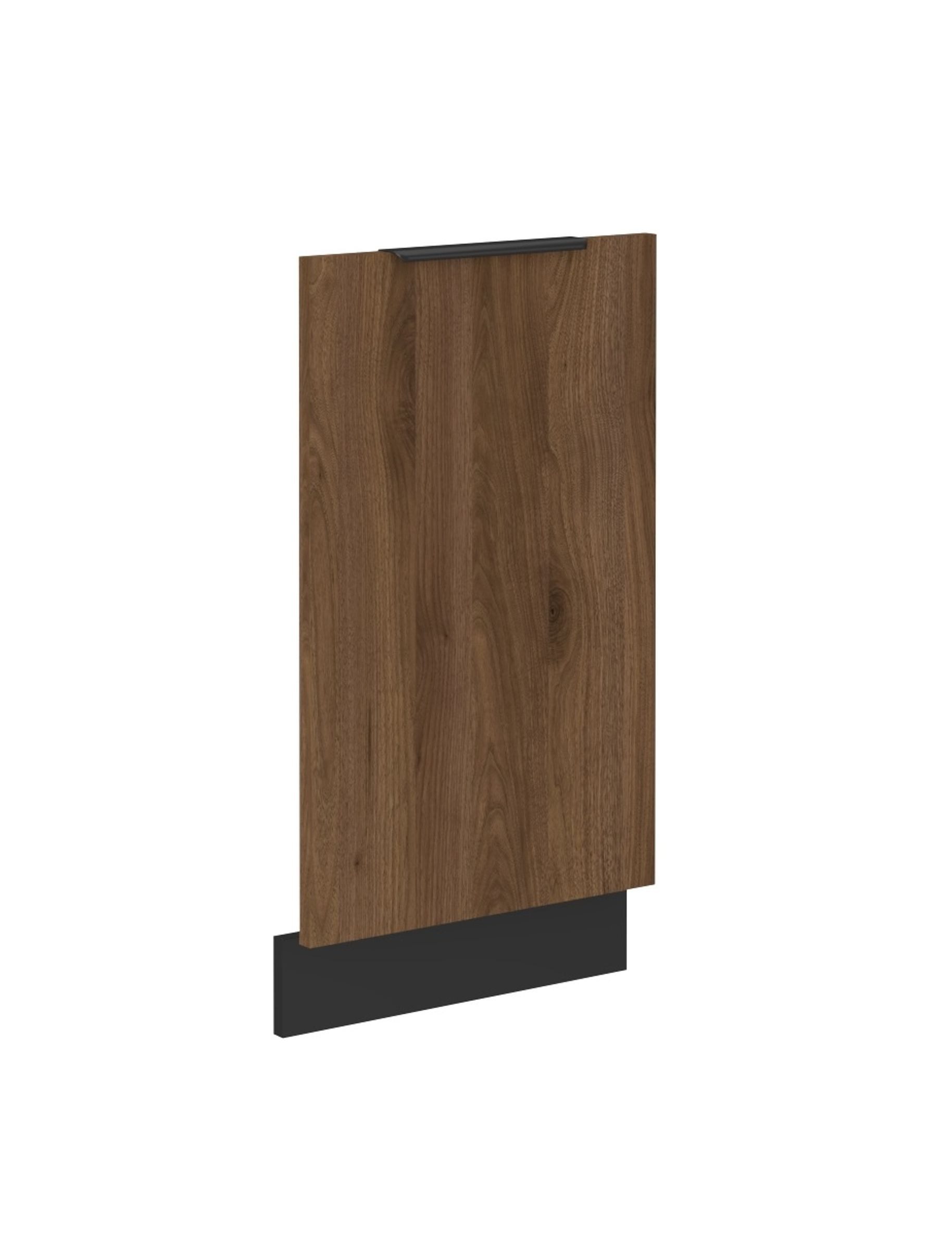 Küchen-Preisbombe Frontblende für vollintegrierten Geschirrspüler 45 cm Küche MONZA Okapi Nußbaum (Frontblende Geschirrspüler 45 cm vollintegriert, 1 St), Modern