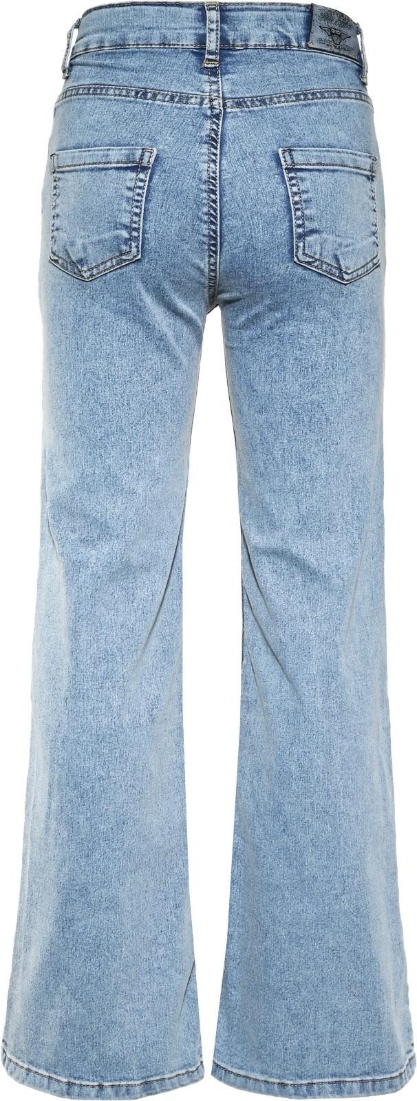 BLUE EFFECT Weite Jeans Wide Leg Jeans high waist slim fit