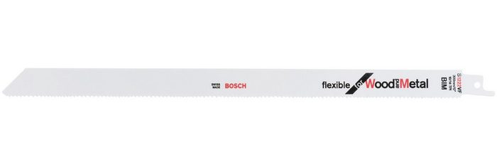 Bosch Professional Säbelsägeblatt S 1222 VF Flexible für Holz und Metall (5-St) Flexible for Wood and Metal