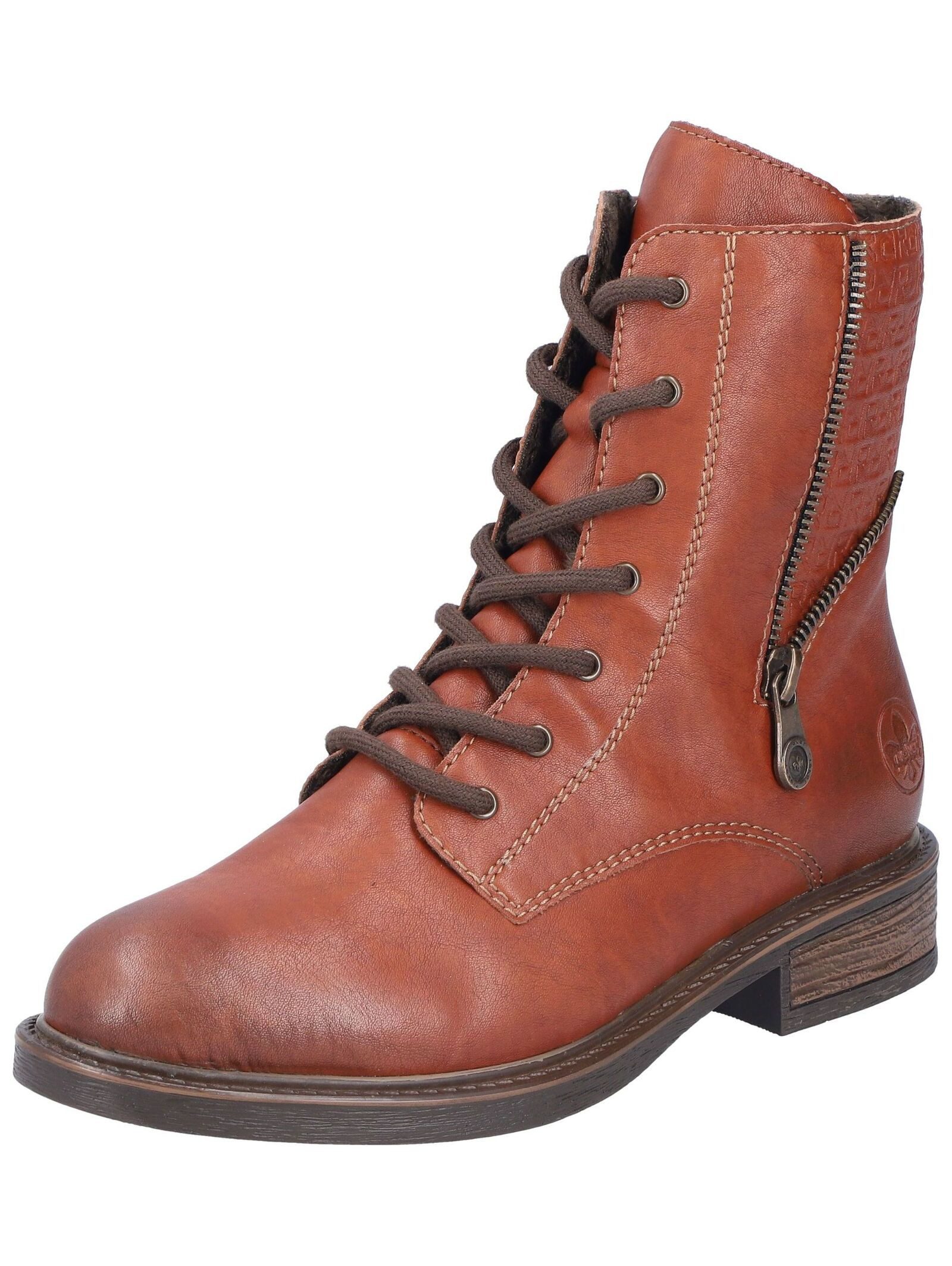 Rieker Rieker Stiefelette Lederimitat Schnürstiefelette günstig online kaufen