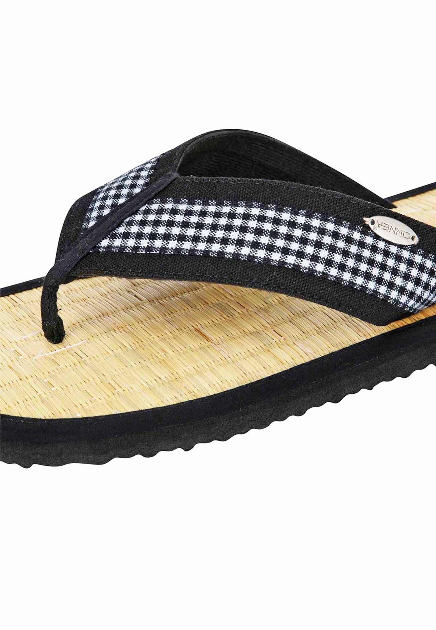 CINNEA 30062 Sandale Zimtlatschen mit Binsen-Fußbett effektiv bei Fußschweiß und Hornhaut