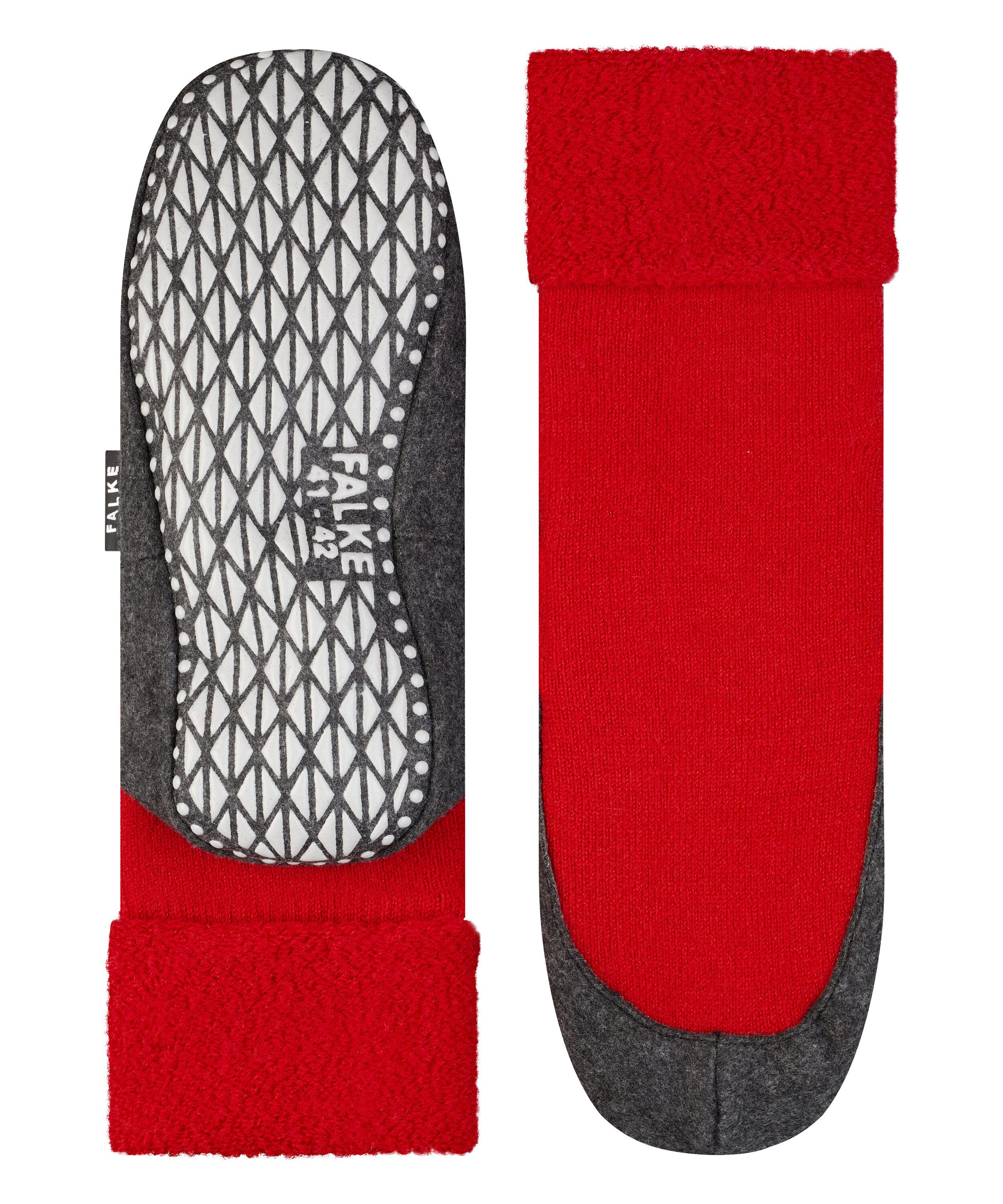 FALKE Haussocken Cosyshoe mit Merinowolle & rutschhemmender Sohle, atmungsaktiv