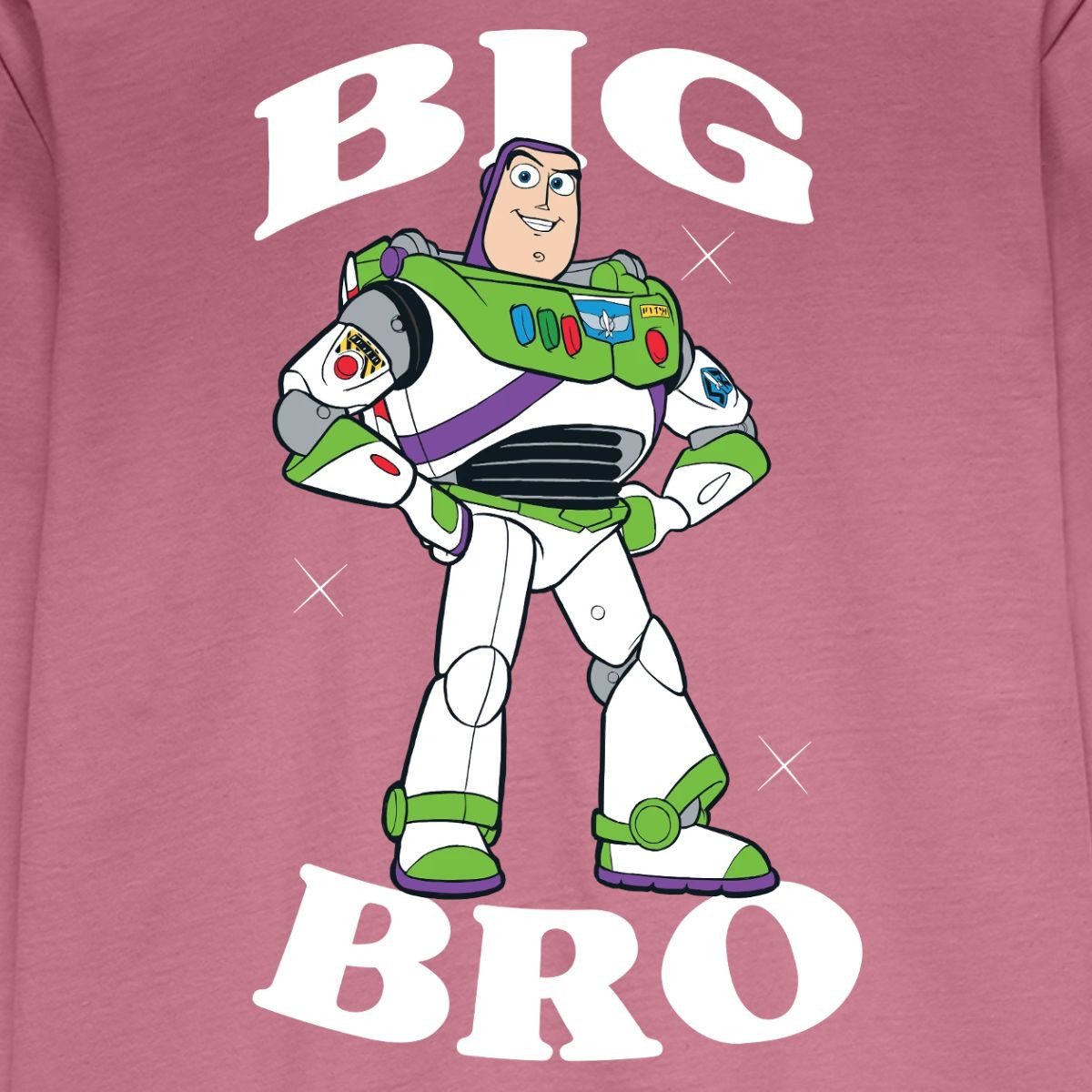 Spreadshirt T-Shirt Toy Story Buzz Lightyear Big Bro Kinder Premium Langarmshirt (1-tlg)