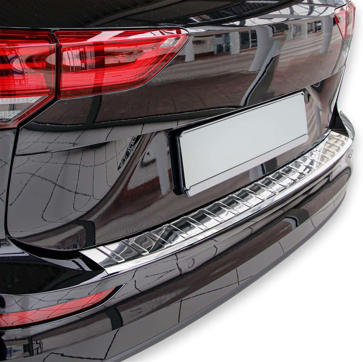 Thumbnail - RECAMBO Ladekantenschutz für VW GOLF 8 VARIANT, BJ ab 2020> Stoßstangenschutz, V2A rostfrei, Exklusive Optik, praktische...