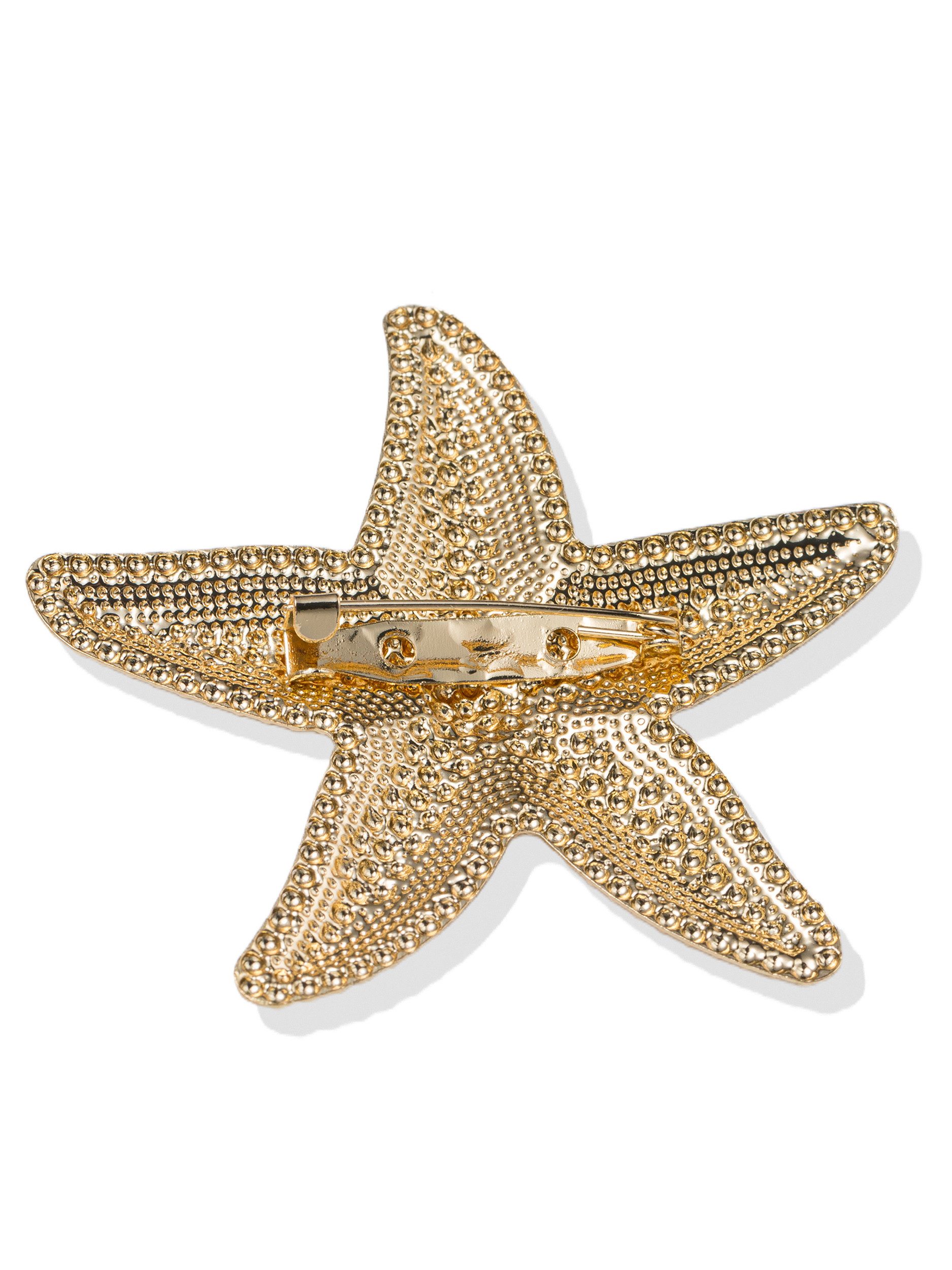 Aniston JEWELRY & WATCHES Brosche Schmuck Geschenk Messing Ansteckschmuck Seestern