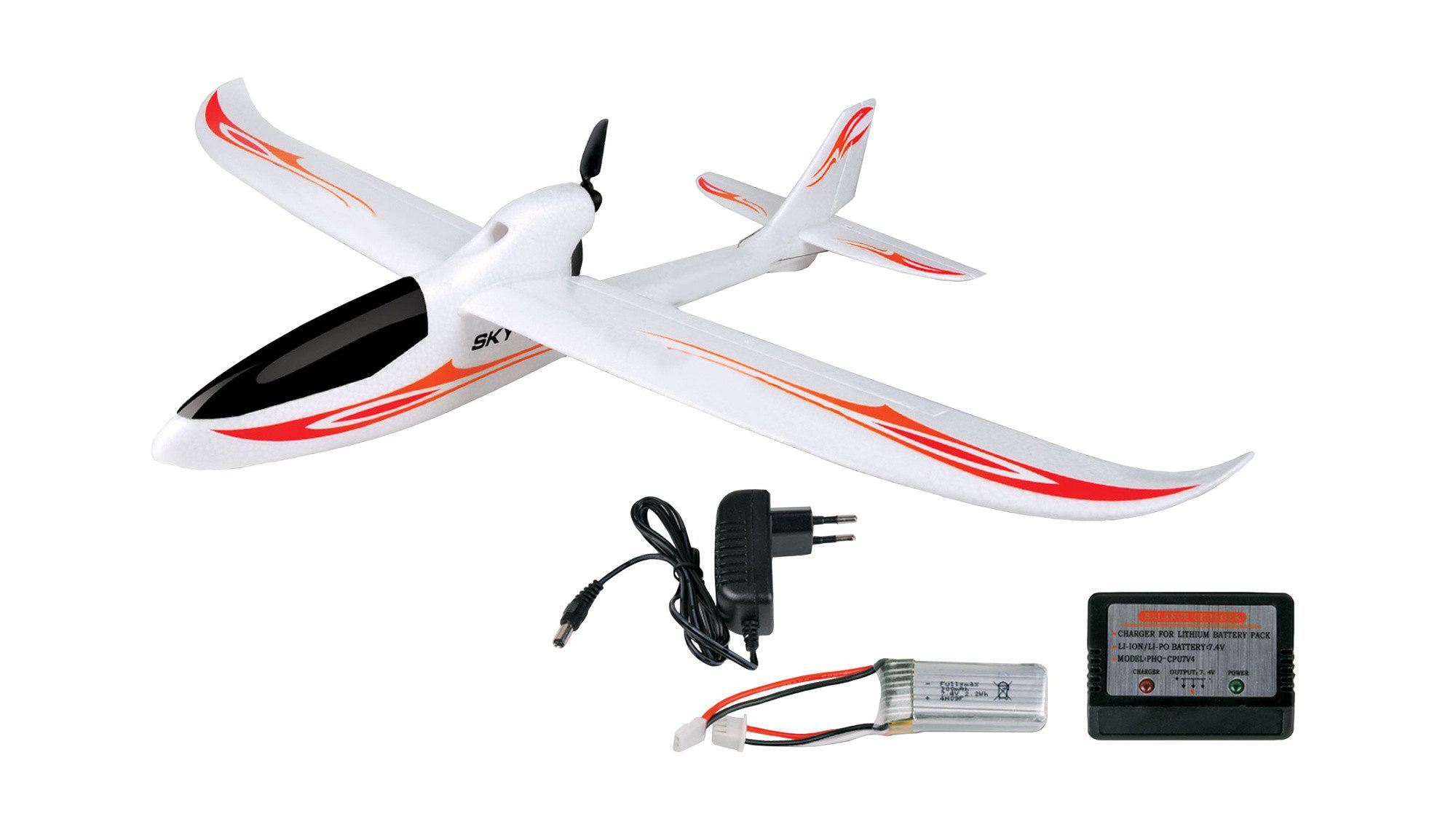RC-Bagger Amewi RC Flugzeug Skyrunner V3 GYRO RTF, 2,4G AMX FLIGHT