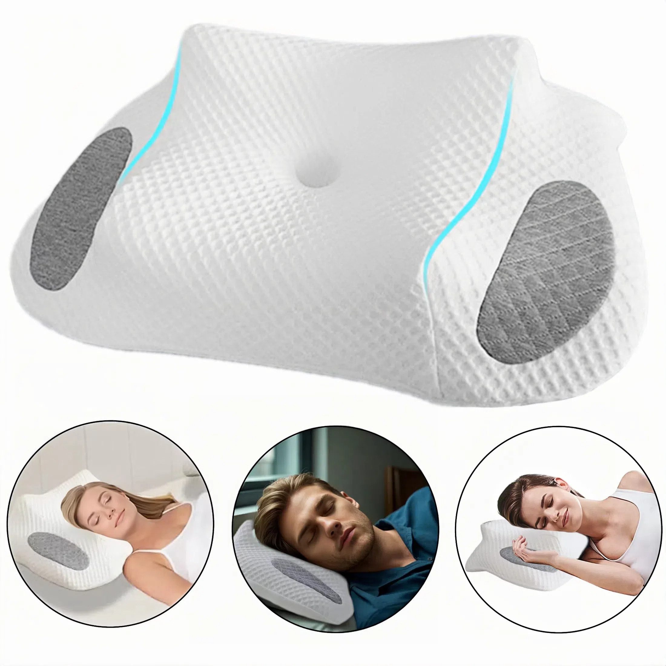 Masbekte Nackenstützkissen Seitenschläferkissen aus Memory Foam, günstig online kaufen