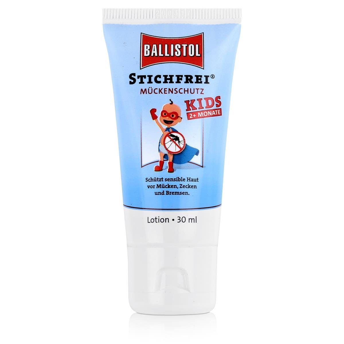 Ballistol Insektenspray Ballistol Stichfrei Kids Lotion Tube 30 ml - Mückenschutz (1er Pack)