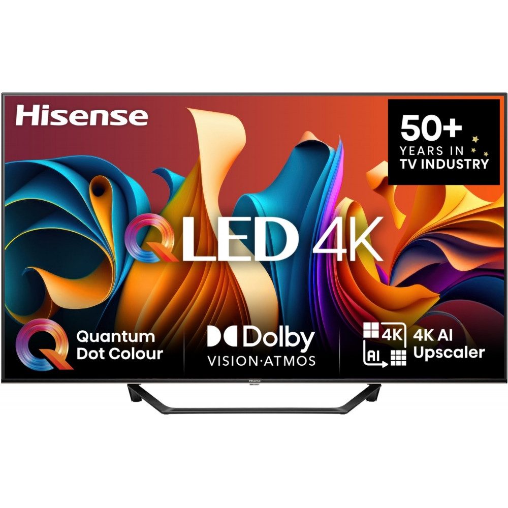 Hisense Hisense 50A7NQ LED-Fernseher (50 Zoll, Ultra HD, WLAN integriert, Präzise Kontraste, Hohe Farbbrillanz, Hi View Engine Integration)