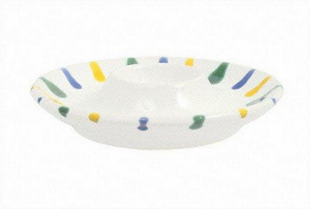 Gmundner Keramik Becher Buntgeflammt Ostergeschirr, Keramik, d: 12 cm