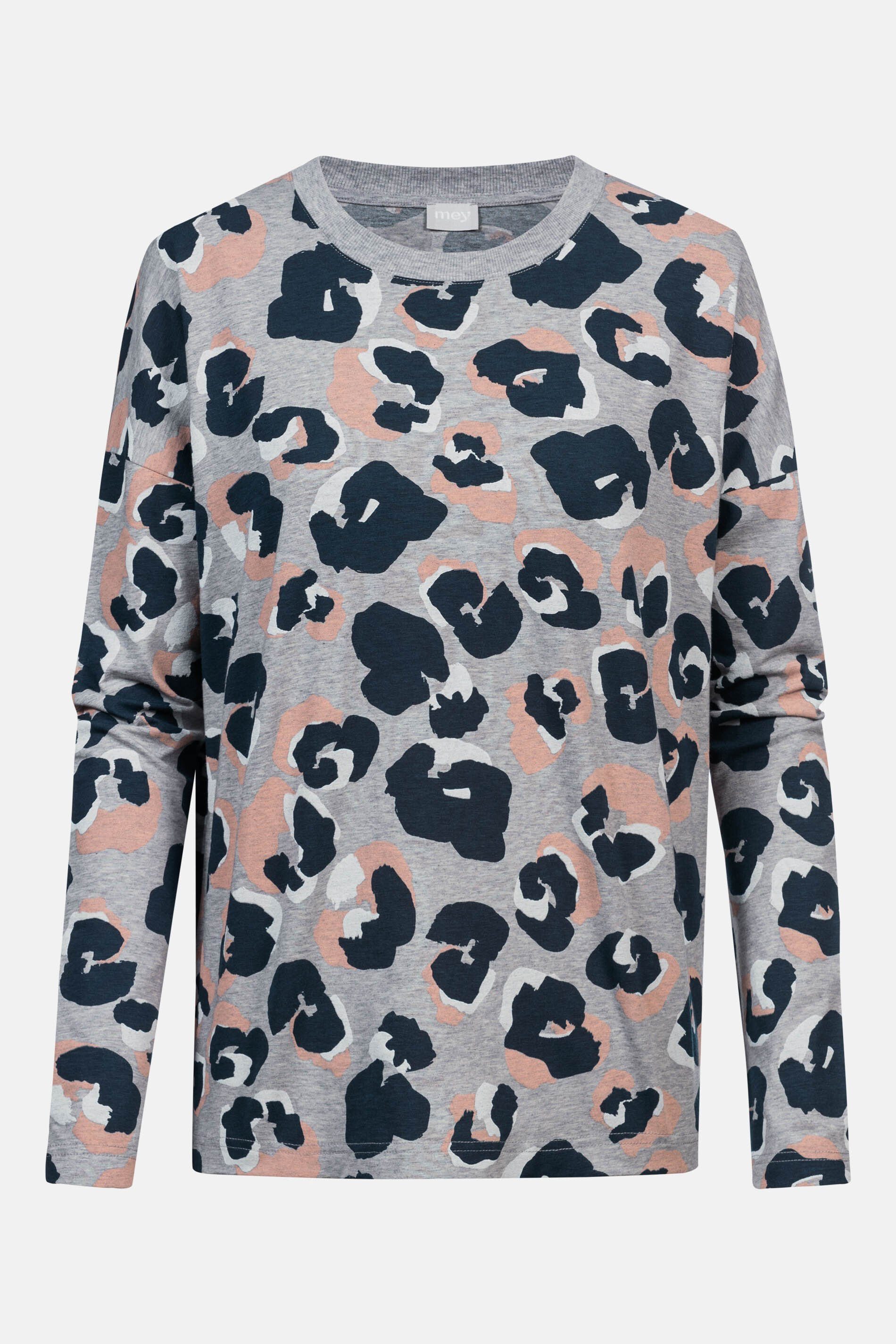 Mey Langarmshirt Mey Damen Shirt Serie Vica Ausgefallener Print (1-tlg)