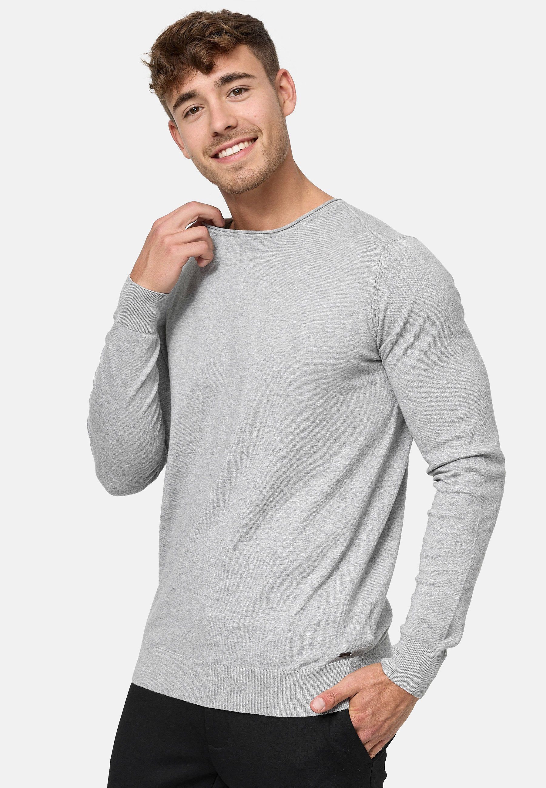 Indicode Strickpullover Herren Gamal Pullover Herrenpullover günstig online kaufen