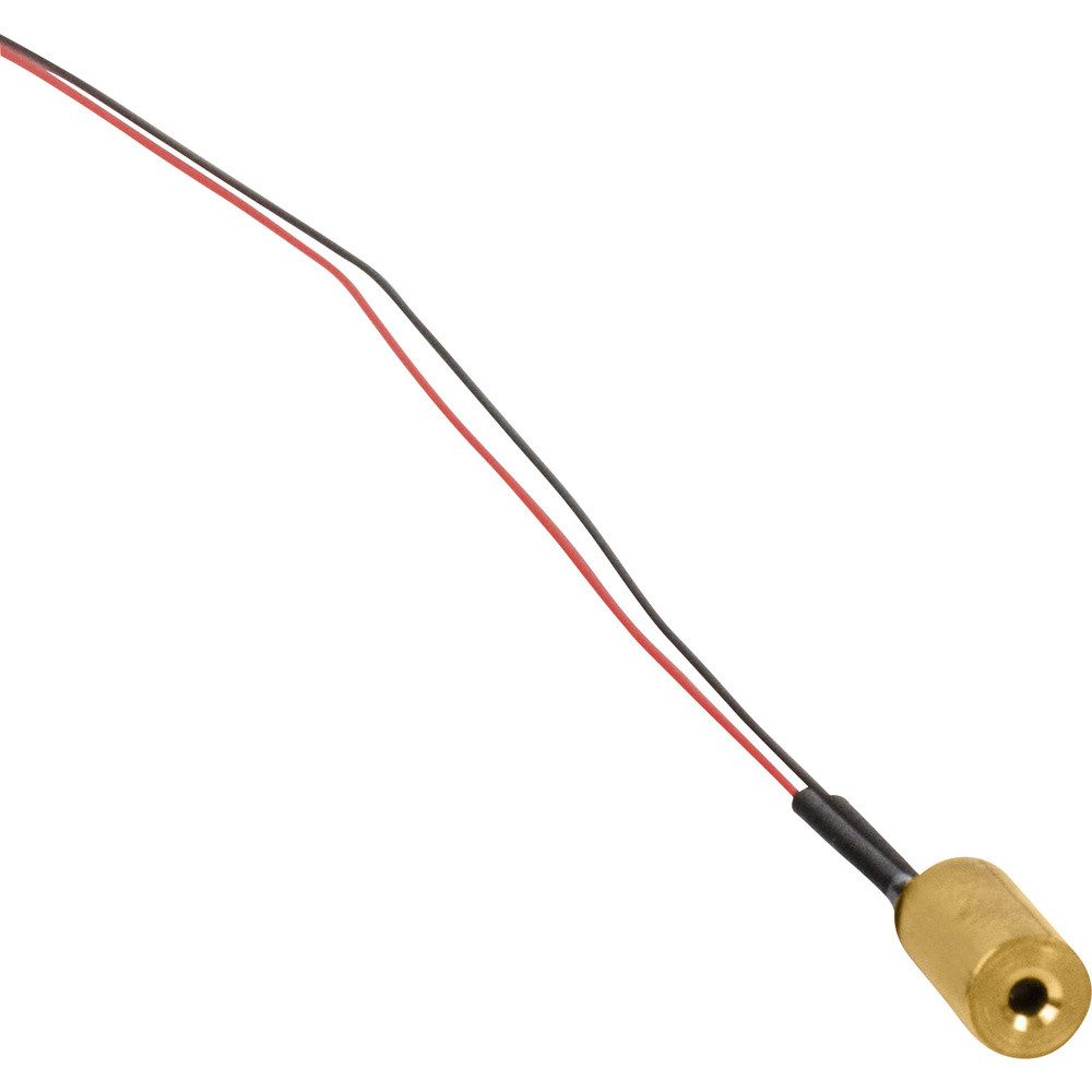 Laserpointer Laser Components Lasermodul Punkt Rot 1 mW LC-LMD-650-01-01-A-C