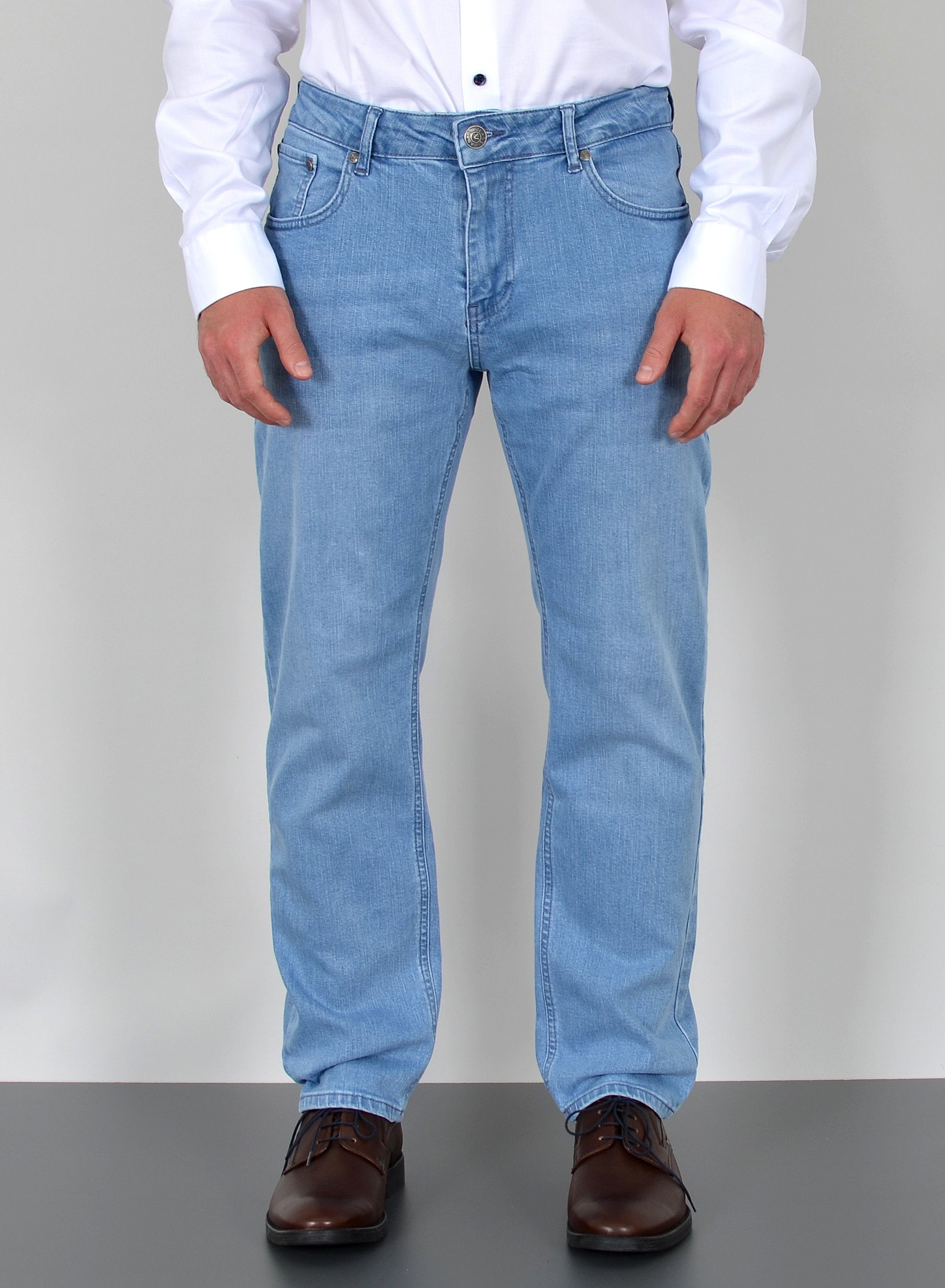 Herren Bekleidung Jeans Jeans mit Gerader Passform Wrangler Denim Jeanshose in Blau für Herren 