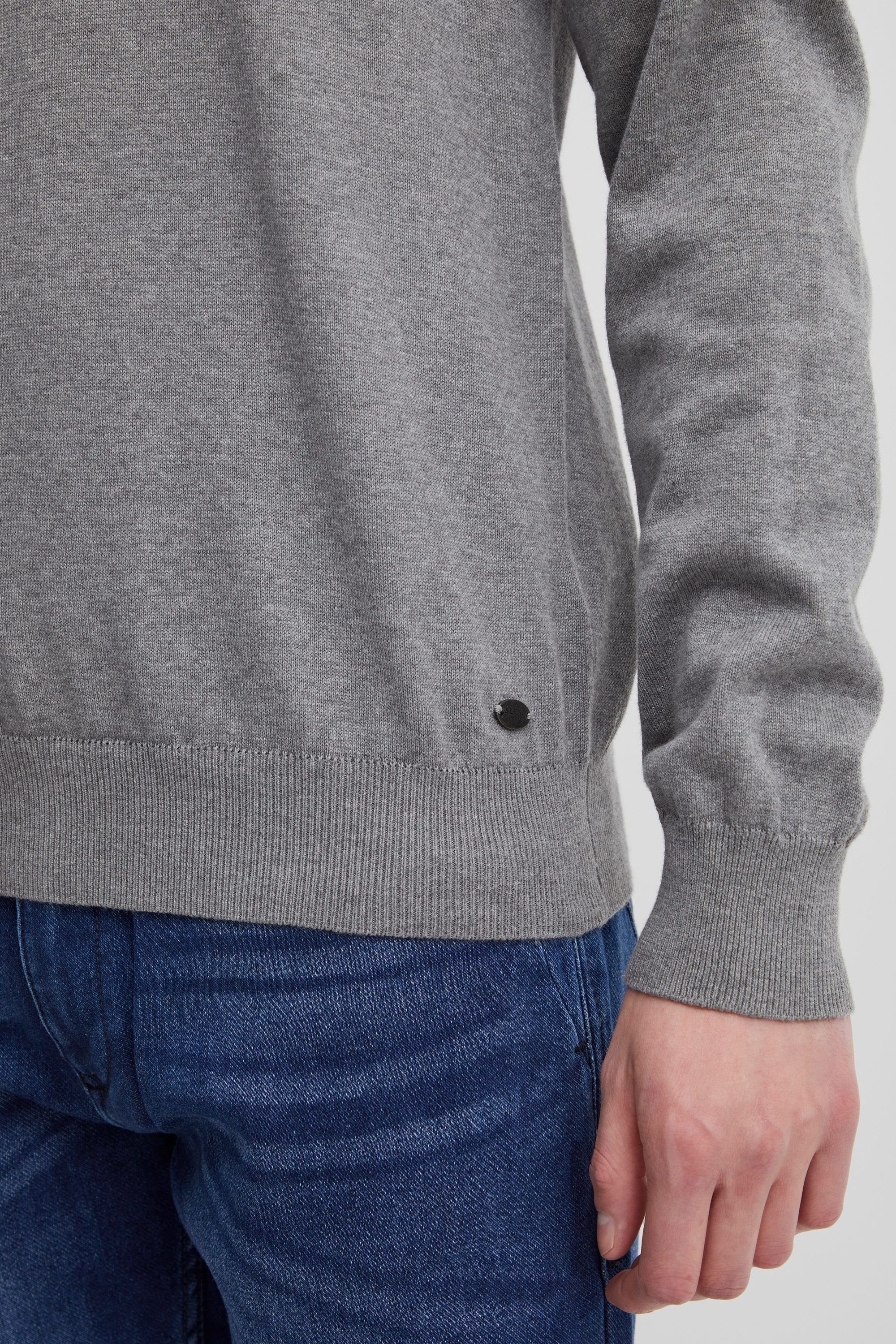 Blend Strickpullover BHNolen Stilvoller Feinstrick-Pullover mit Rundhalsausschnitt