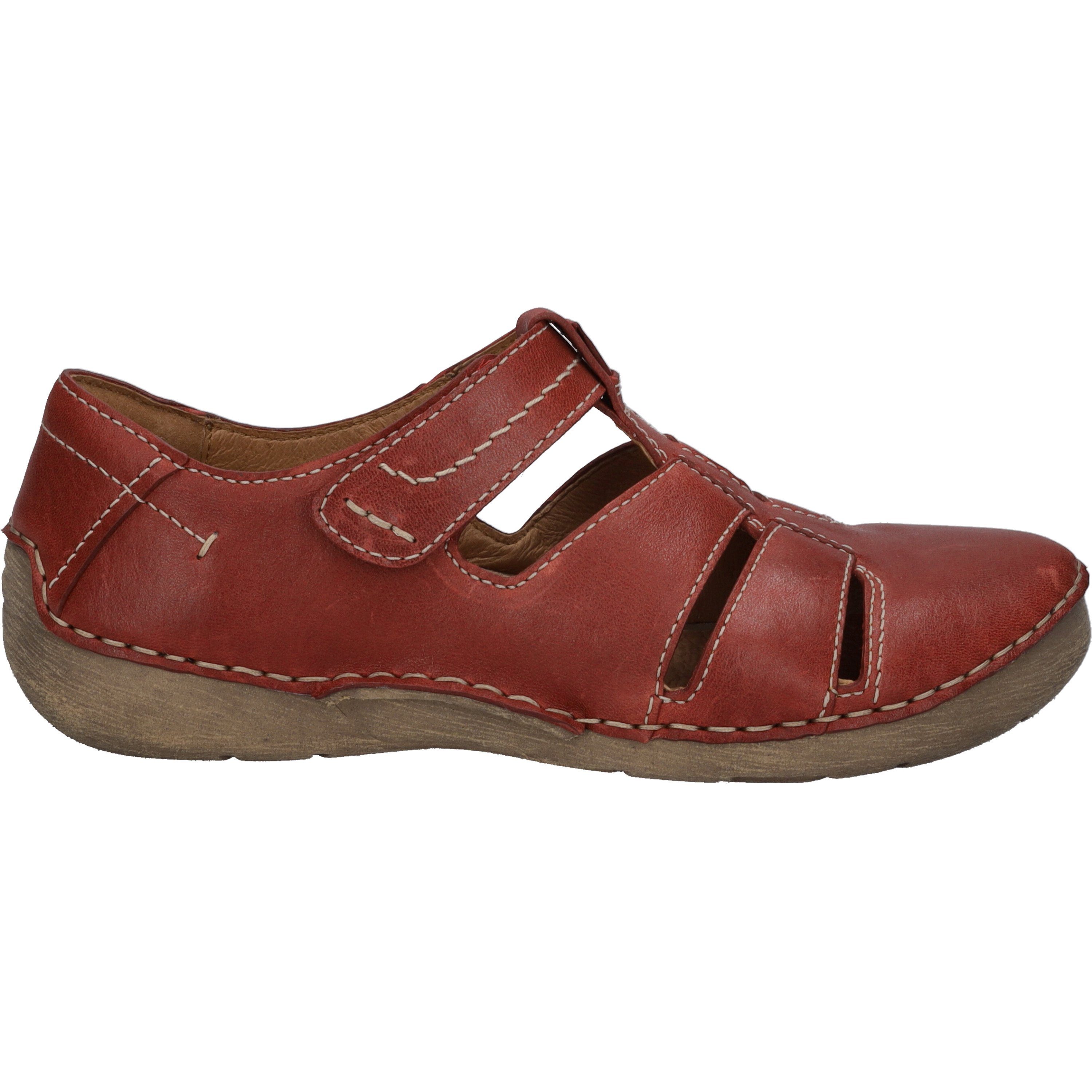 Josef Seibel Fergey 59, rot Schnürschuh günstig online kaufen