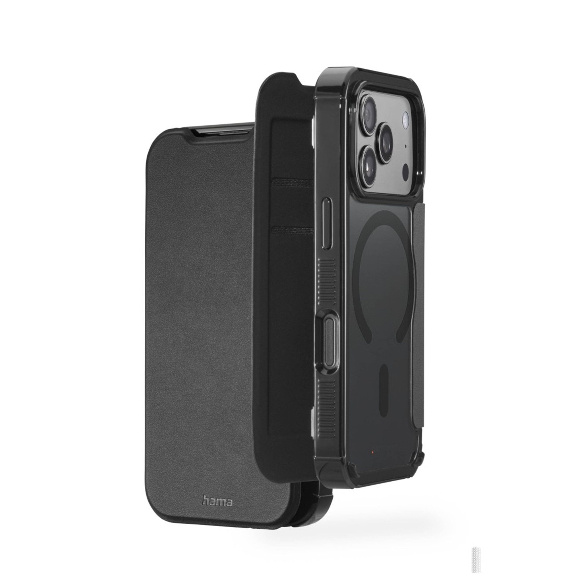 Hama Handytasche Extreme Protect für iPhone 17 Pro/18 Pro, Schwarz (1-tlg)