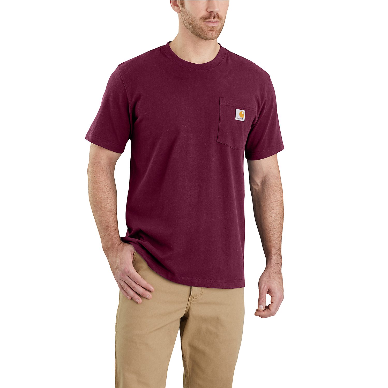 Carhartt T-Shirt K87 Pocket Relaxed Fit Port