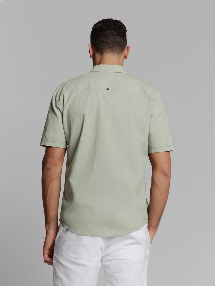 NO EXCESS Kurzarmhemd - Leinenhemd kurzarm - Shirt günstig online kaufen