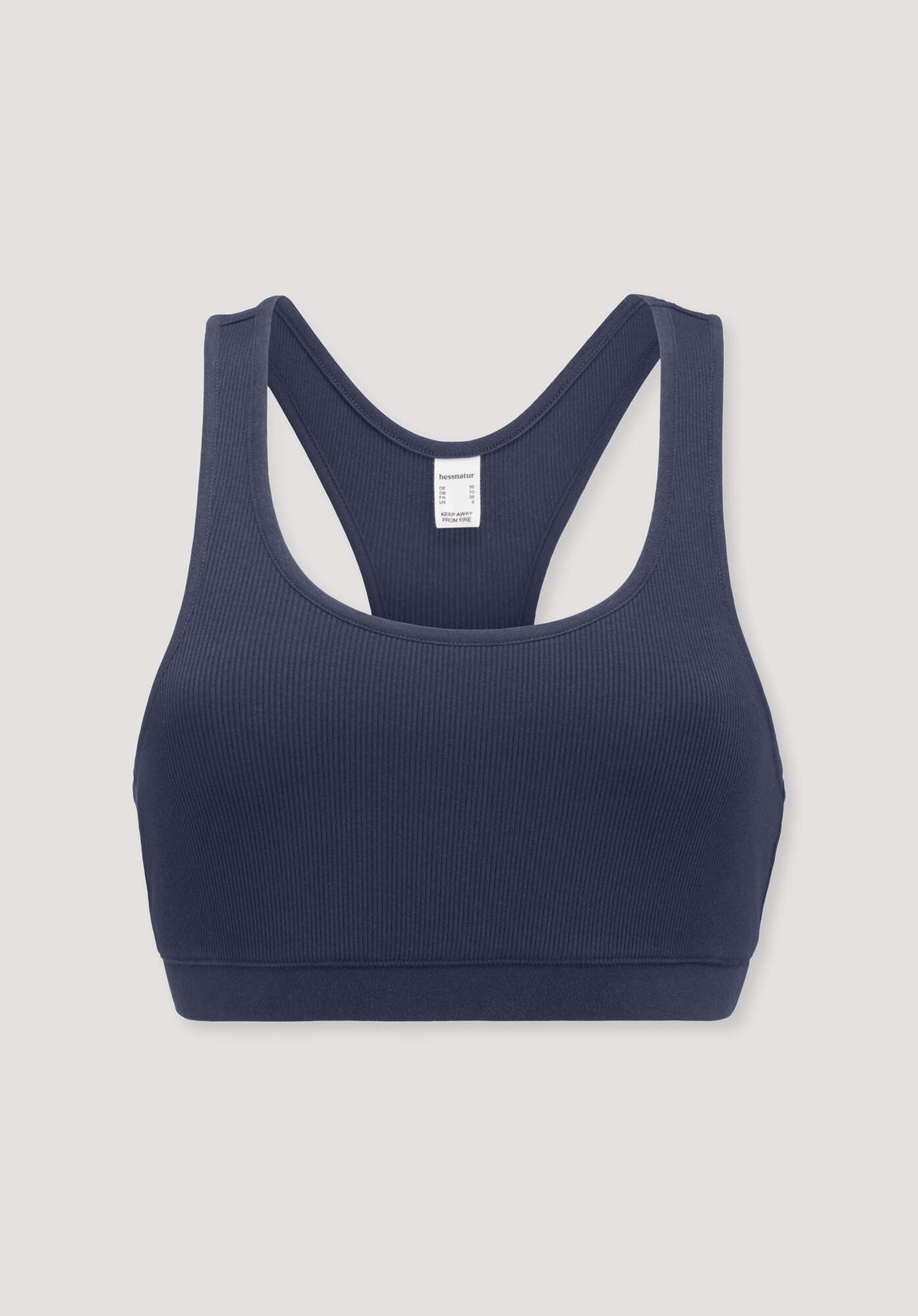 Hessnatur Bustier SOFT RIB aus Bio-Baumwolle (1-tlg)