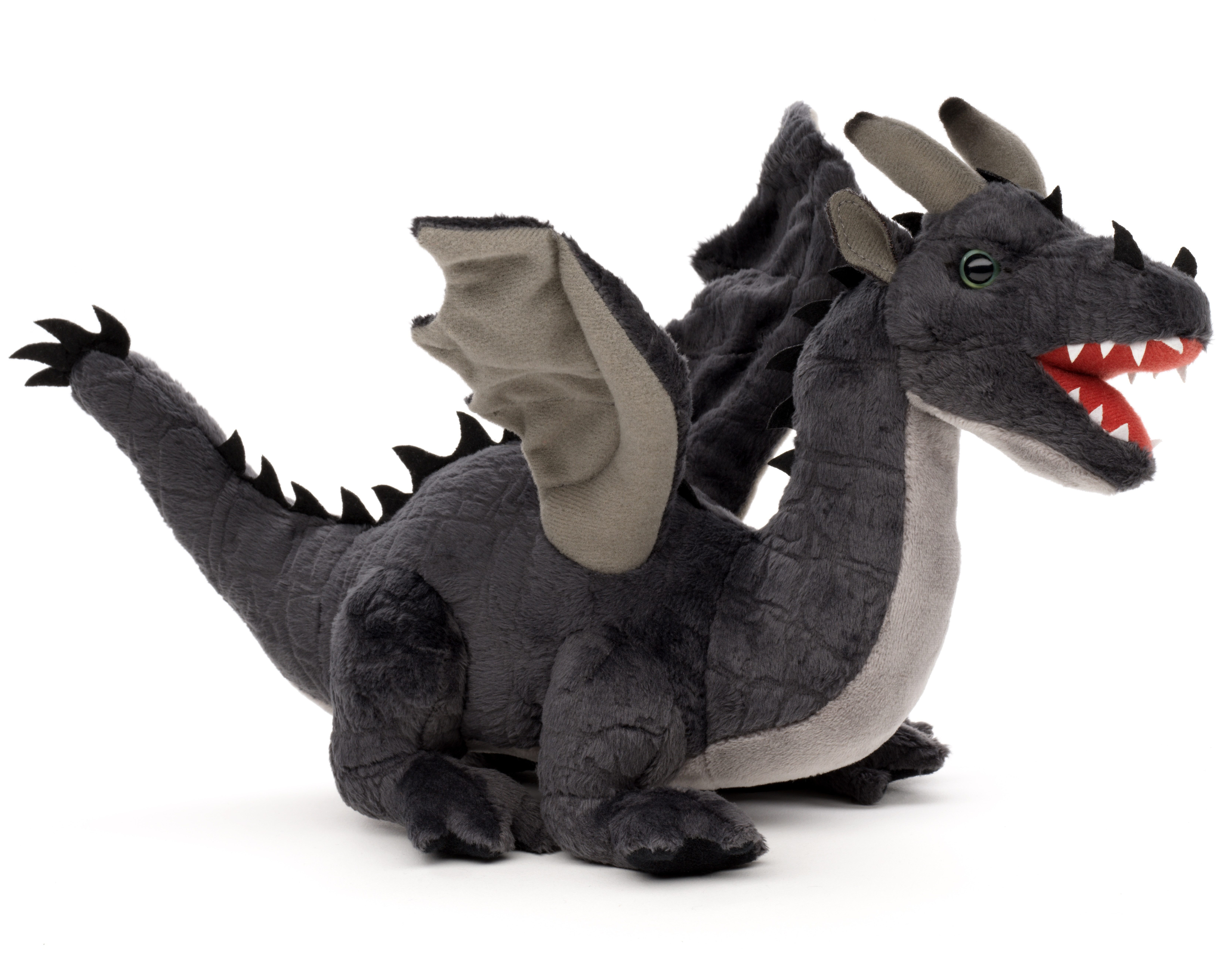 Uni-Toys Kuscheltier Drache - verschiedene Farben und Größen - Plüschtier, zu 100 % recyceltes Füllmaterial