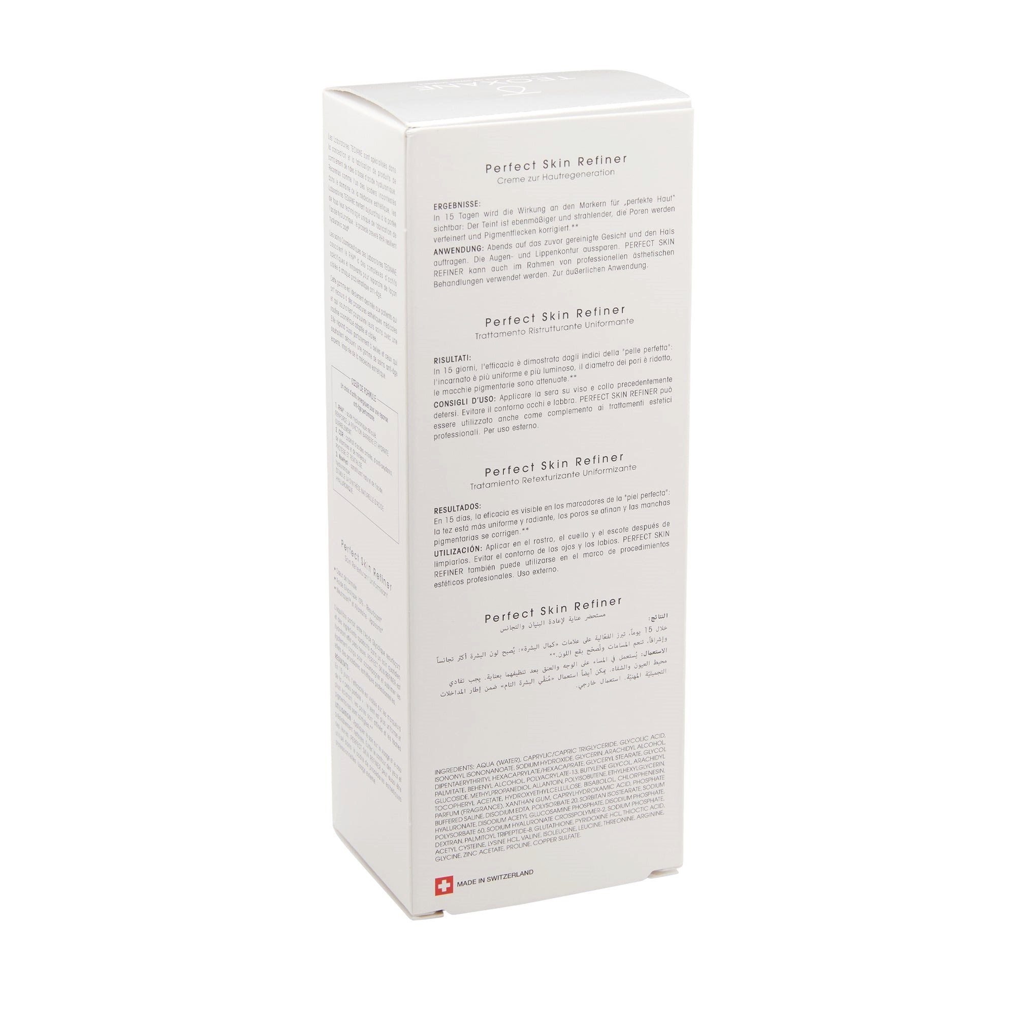 Teoxane Nachtcreme TEOXANE Perfect Skin Refiner, Spezielle Nachtplege zur Hauterneuerung, Für empfindliche Haut: Perfect Skin Refiner einmal pro Woche anwenden