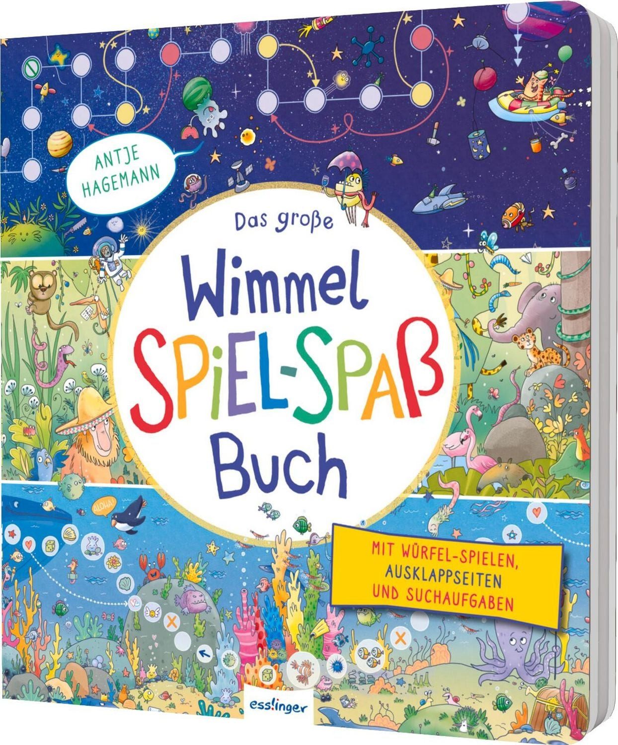 Das große Wimmel-Spiel-Spaß-Buch / diverse