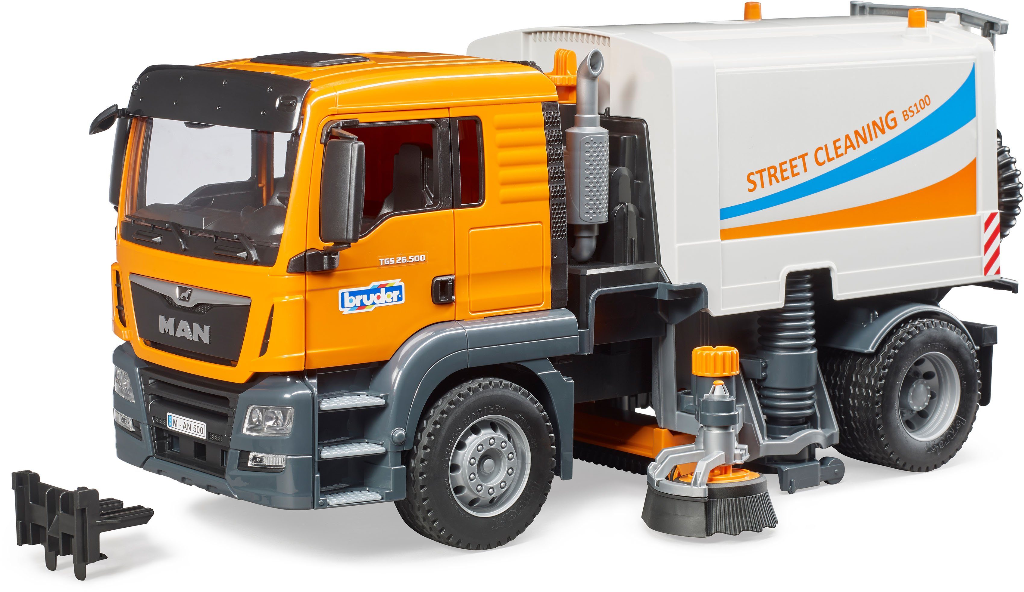 Bruder® Spielzeug-LKW MAN TGS Straßenreinigung (3780), Made in Germany