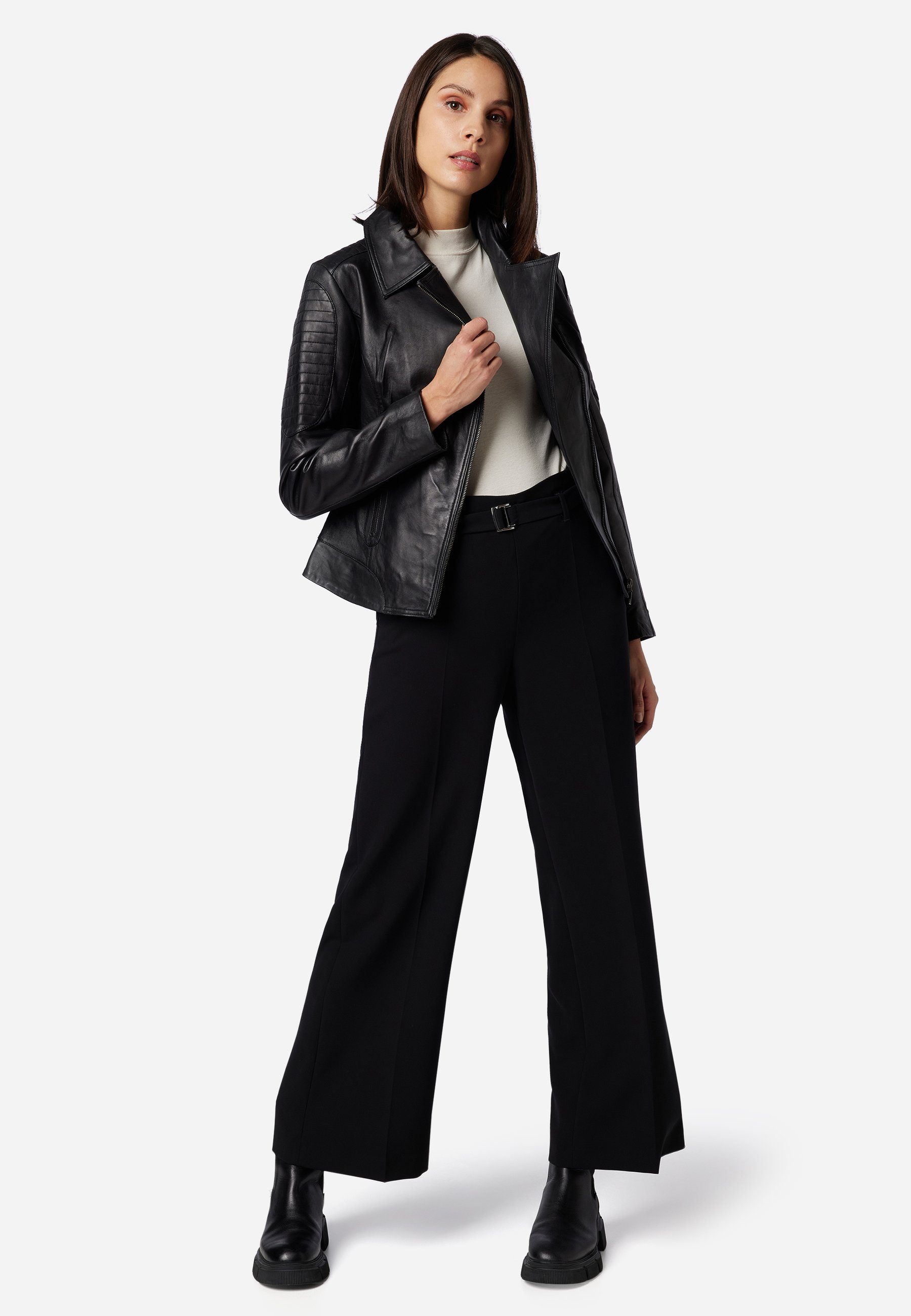 RICANO Lederjacke Nora Hochwertiges Lammleder günstig online kaufen