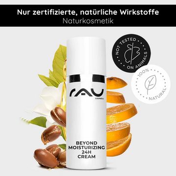 RAU Cosmetics Feuchtigkeitscreme RAU Cosmetics beyond Moisturizing 24h Cream, Naturkosmetik