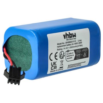 vhbw kompatibel mit Ikohs Netbot S15 Staubsauger-Akku Li-Ion 2600 mAh (14,8 V)