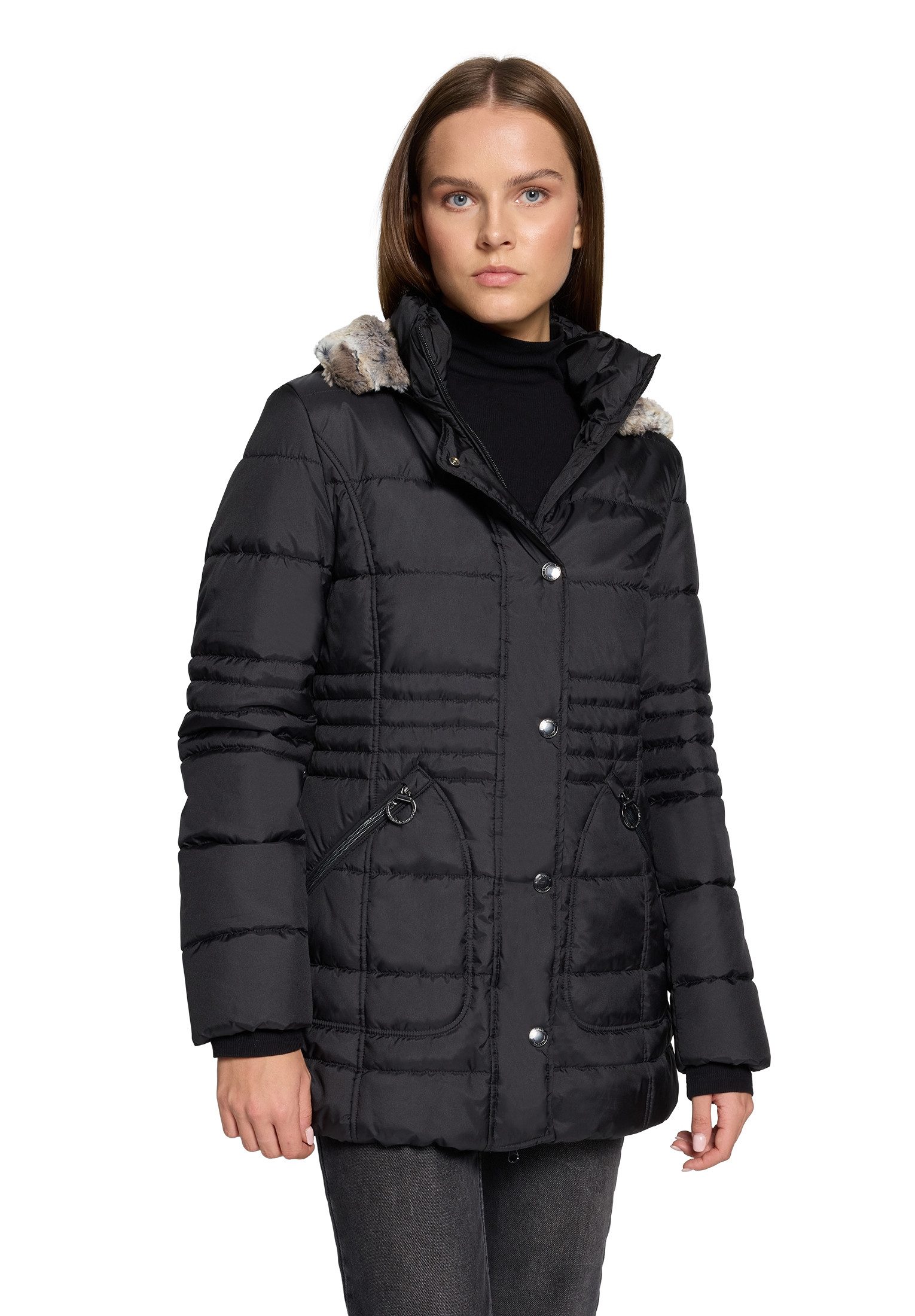 Betty Barclay Outdoorjacke Damen Outdoorjacke mit abnehmbarer Kapuze günstig online kaufen