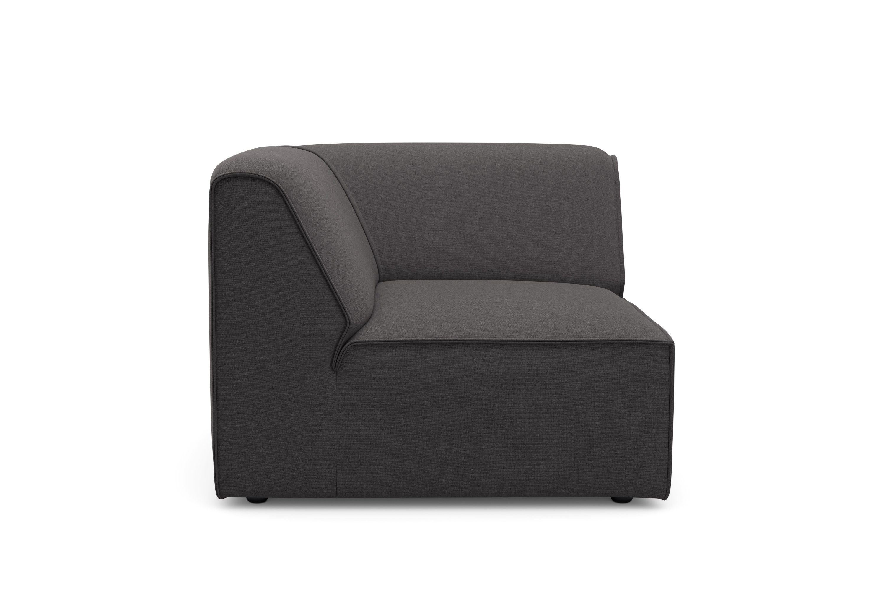 Sofa-Eckelement Merid, Sofaelement, Maße B/T/H: 97/97/46 cm
