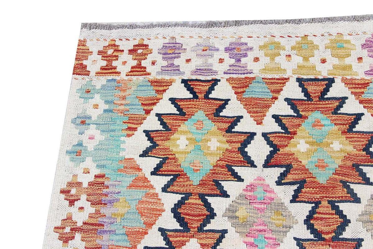 Orientteppich Kelim Afghan rechteckig, Orientteppich, Handgewebter Nain Höhe: Trading, 3 111x151 mm