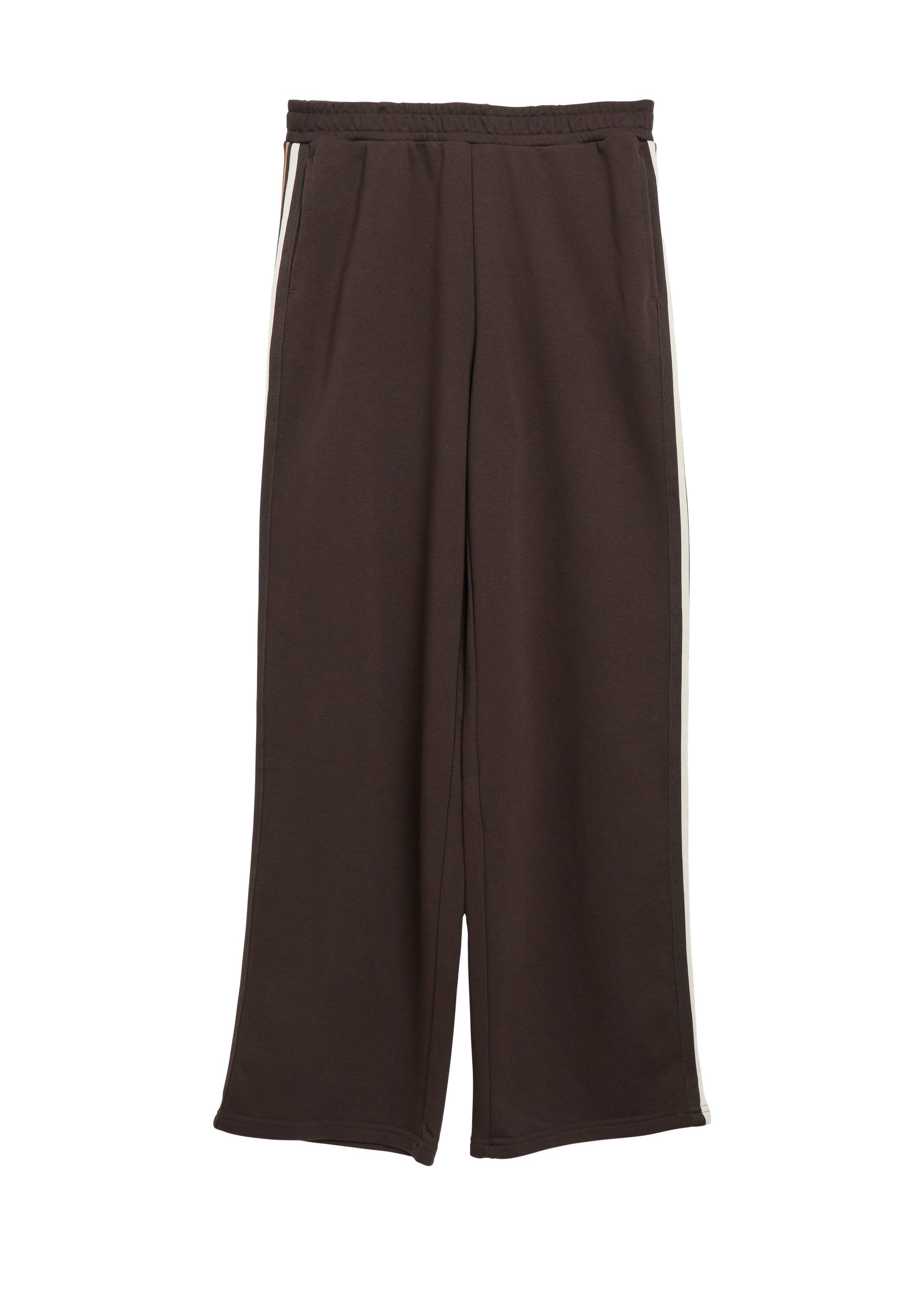 s.Oliver Chinos Hose Wide-Leg-Hose aus Interlockjersey