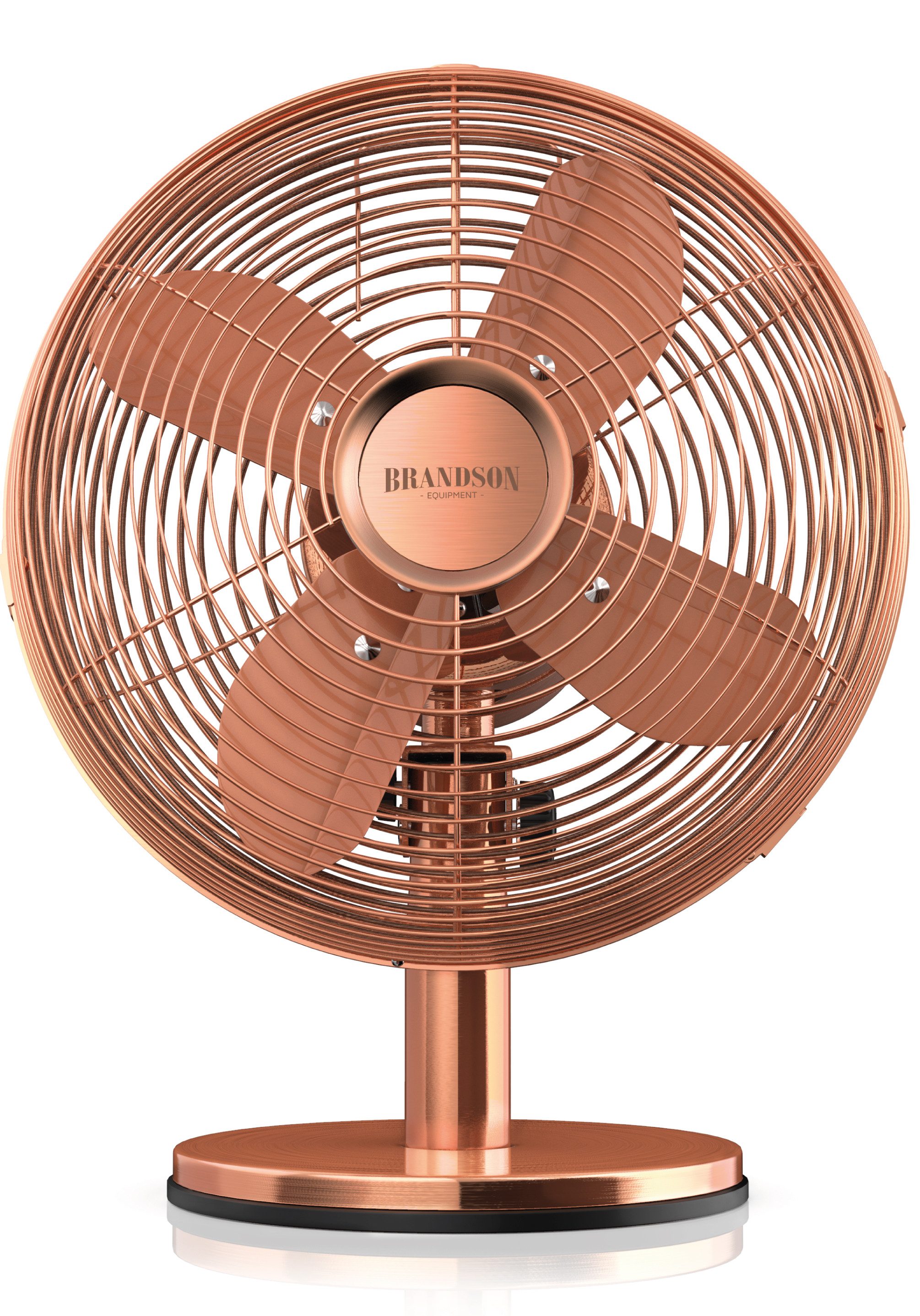 Brandson Tischventilator Retro Design, Oszillation, Neigungswinkel günstig online kaufen