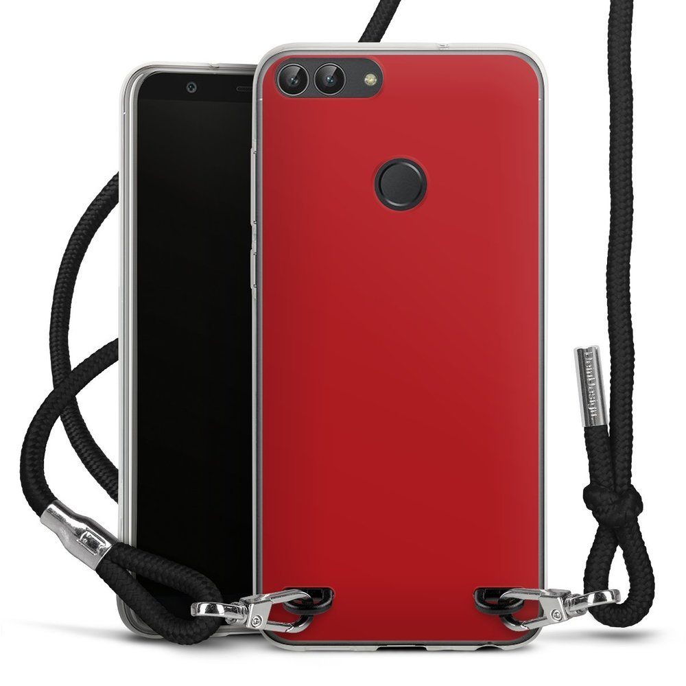 DeinDesign Handyhülle »Rot einfarbig Farbe Karminrot«, Huawei Honor 9 Lite  Handykette Hülle mit Band Case zum Umhängen online kaufen | OTTO