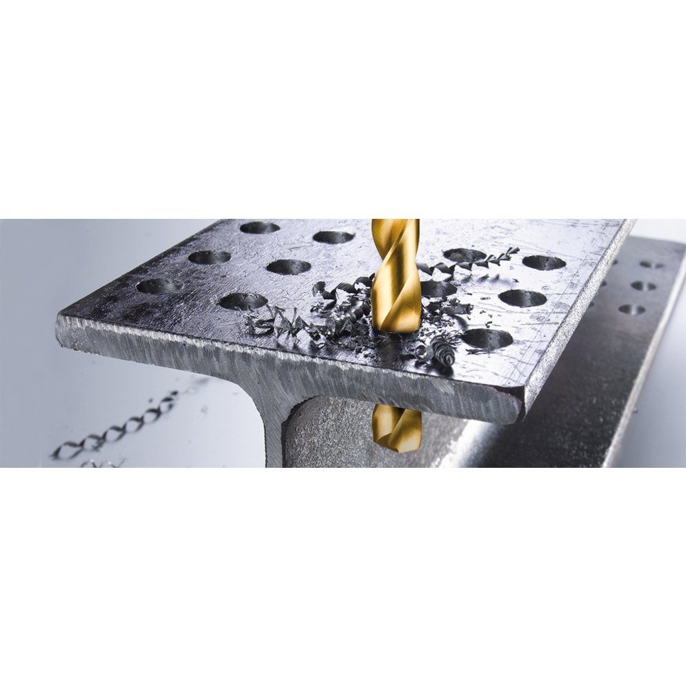 kwb Metallbohrer kwb 421856 HSS Metall-Spiralbohrer-Set 19teilig 1 mm, 1.5 mm, 2 mm, 2