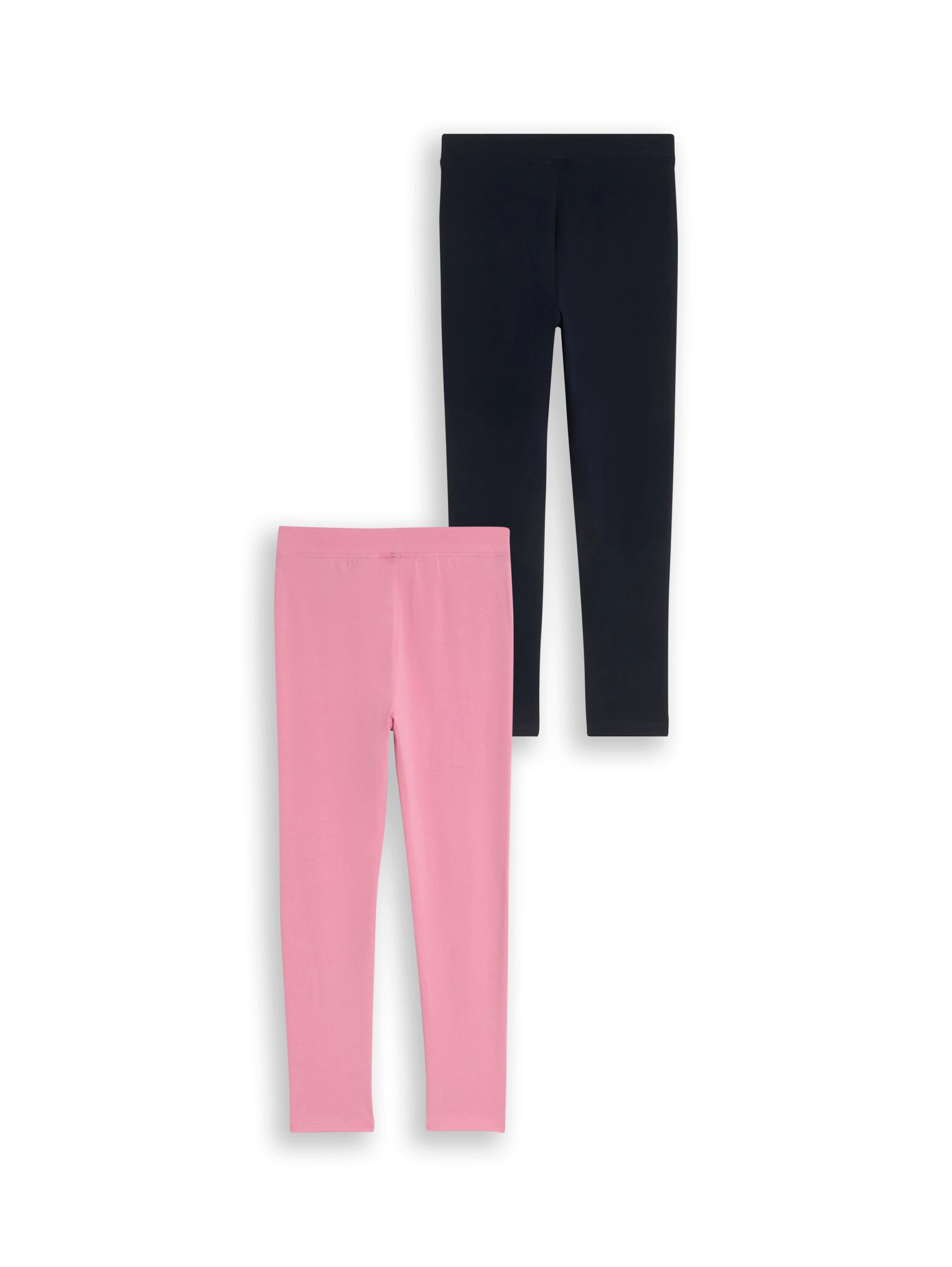 TOM TAILOR Leggings 2er Pack unifarben und gepunktet, für Girls