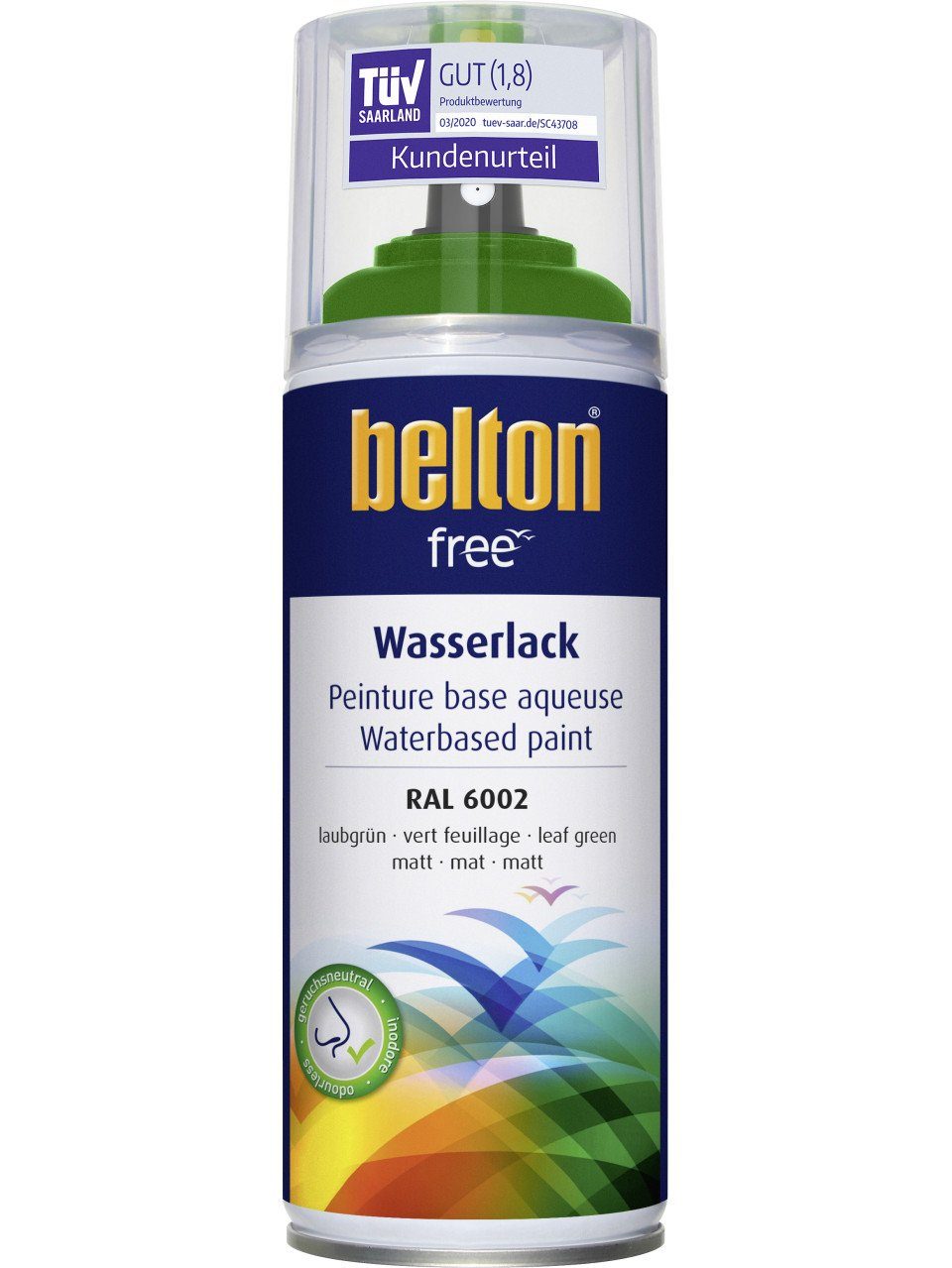 belton Sprühlack Belton free Lackspray Acryl-Wasserlack 400 ml